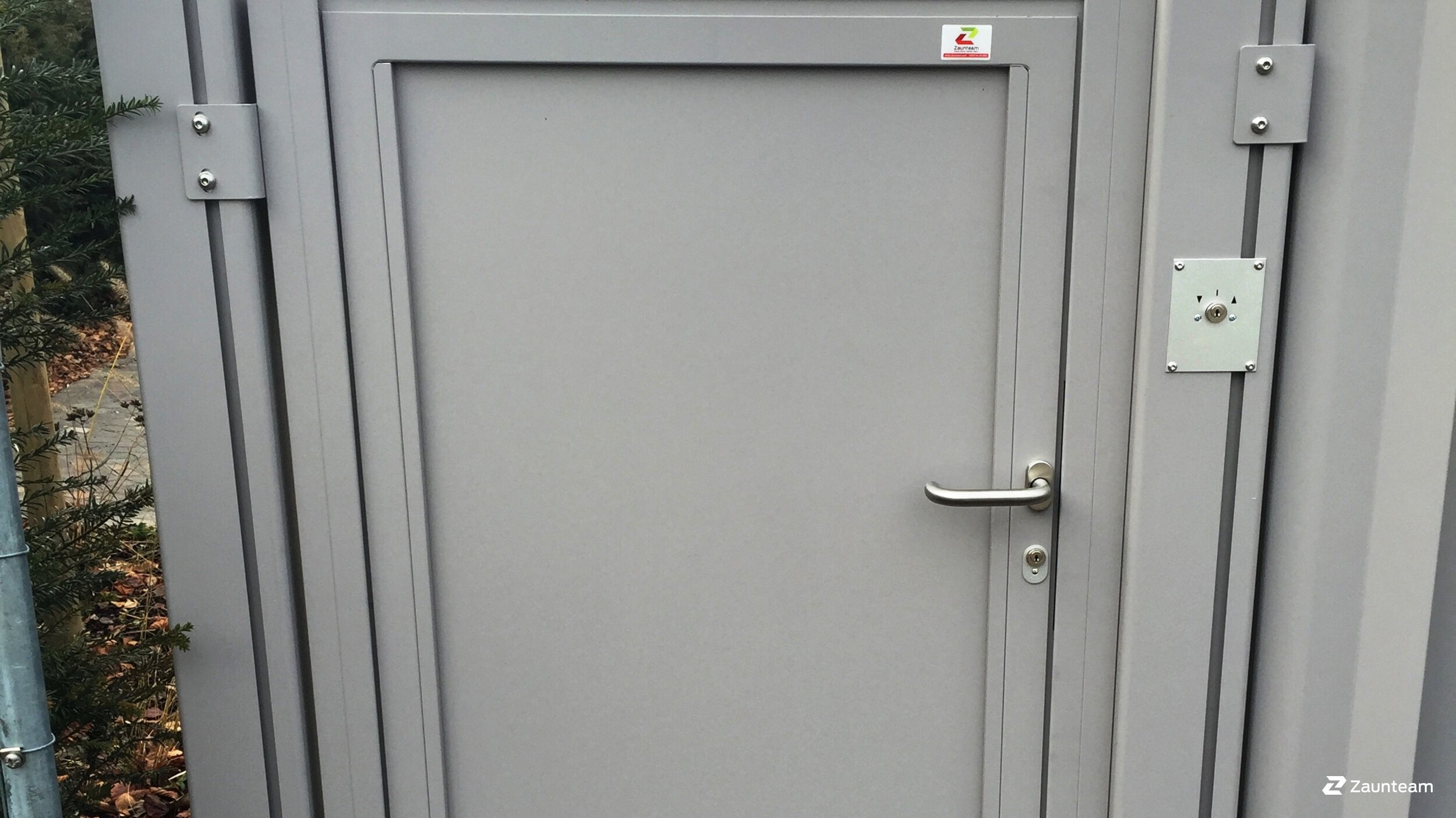 Aluminium Sichtschutz aus dem 2016 in 8266 Steckborn Schweiz von Zaunteam Thurgau AG.