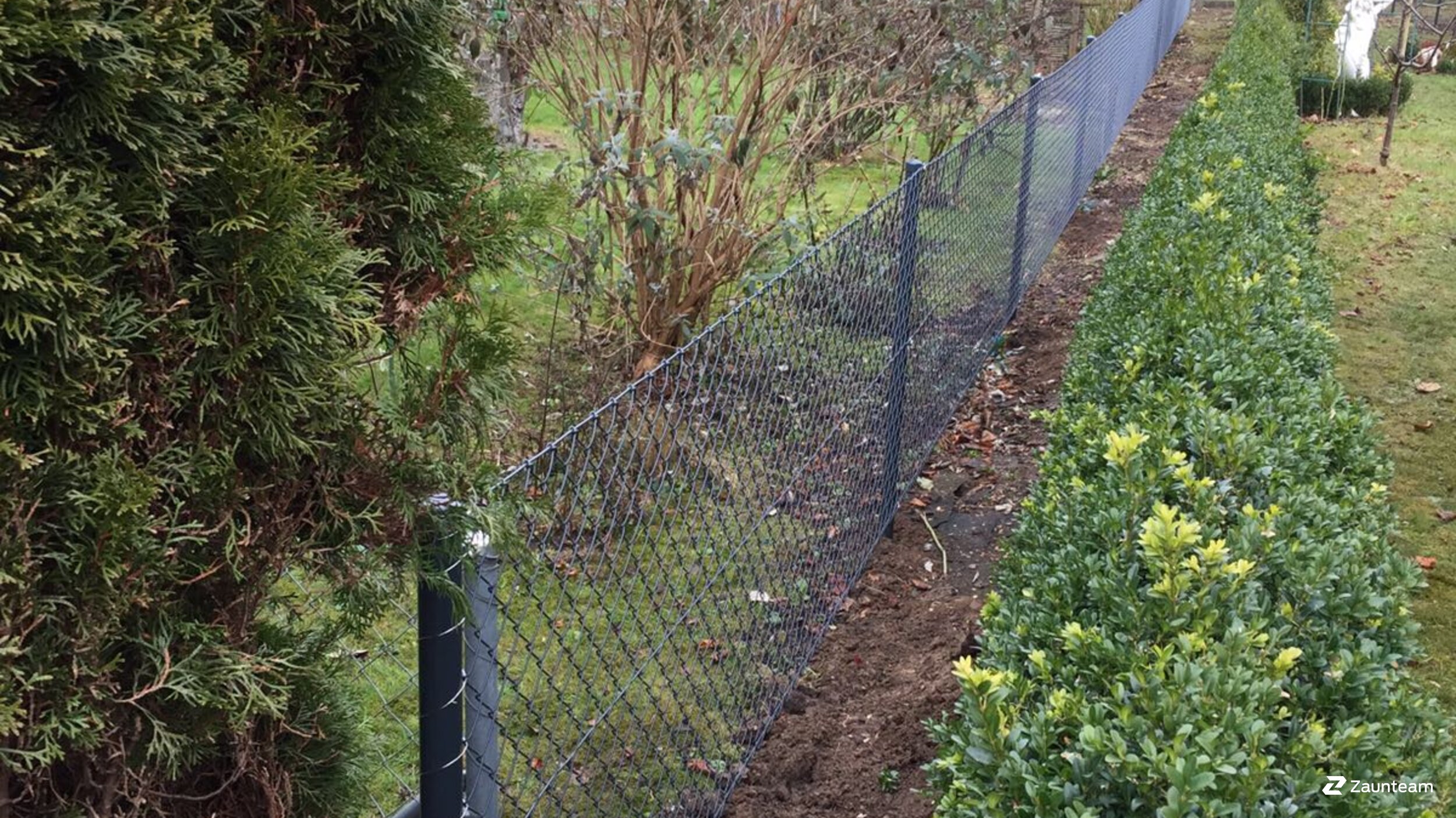 Maschendrahtzaun aus dem 2016 in 8500 Frauenfeld Schweiz von Zaunteam Thurgau AG.