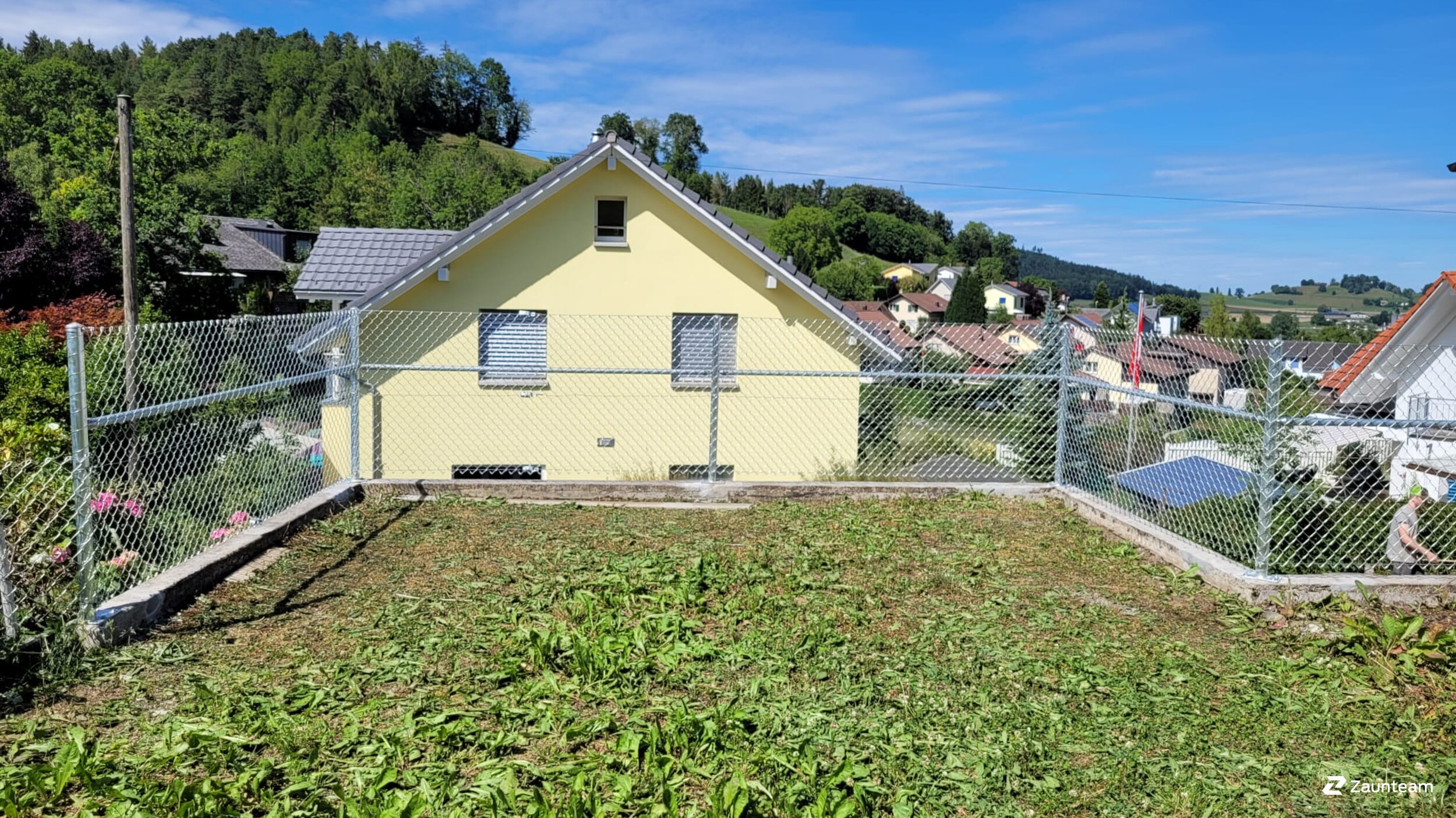 Diagonalgeflecht aus dem 2022 in 8362 Balterswil Schweiz von Zaunteam Thurgau AG.