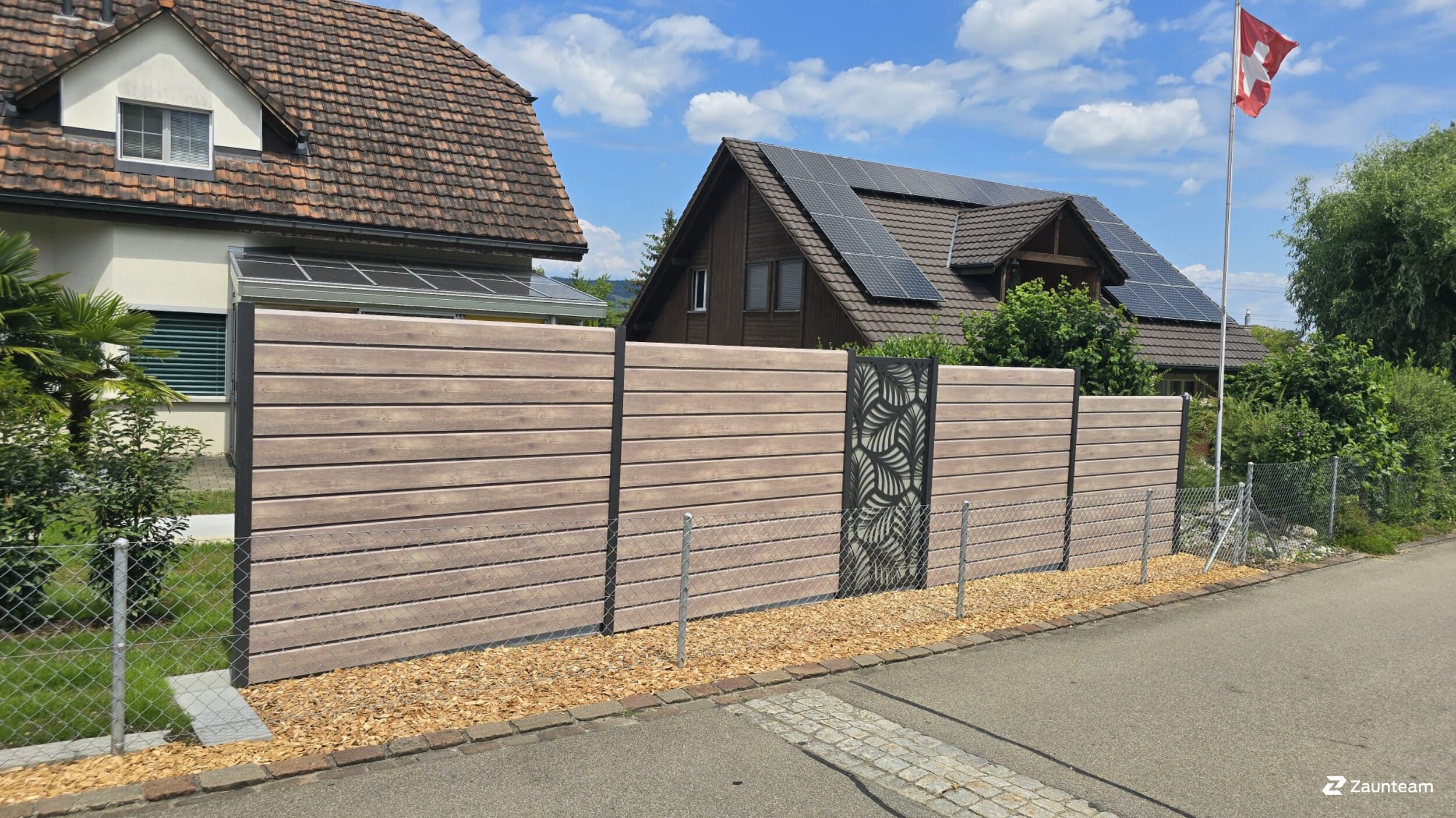 Aluminium Sichtschutz aus dem 2025 in 9565 Rothenhausen Schweiz von Zaunteam Thurgau AG.