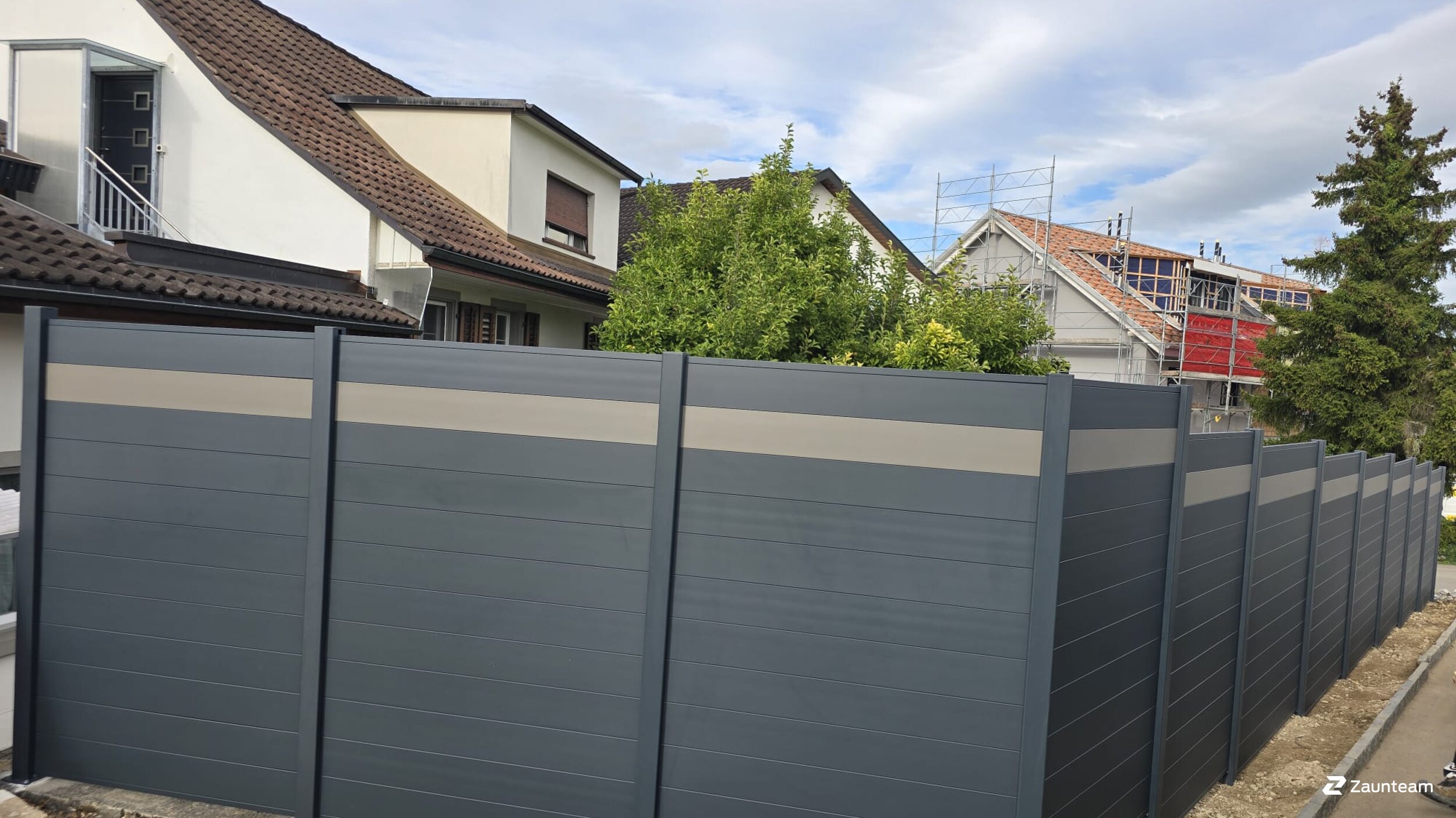 Aluminium Sichtschutz aus dem 2025 in 8514 Amlikon Schweiz von Zaunteam Thurgau AG.