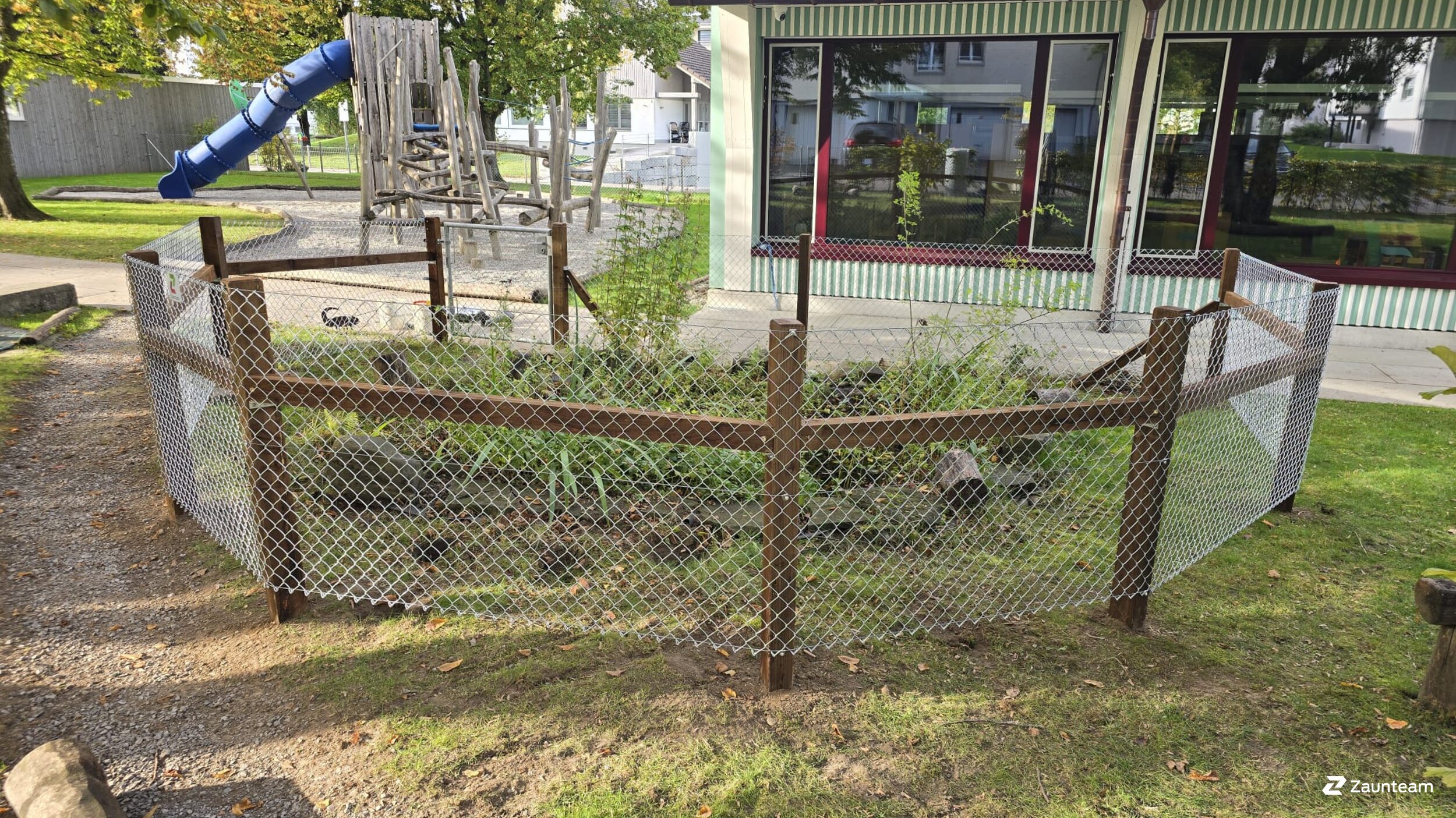 Maschendrahtzaun aus dem 2025 in 9542 Münchwilen Schweiz von Zaunteam Thurgau AG.