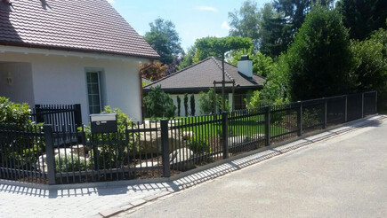 Aluzaun aus dem 2016 in 8253 Diessenhofen Schweiz von Zaunteam Thurgau AG.