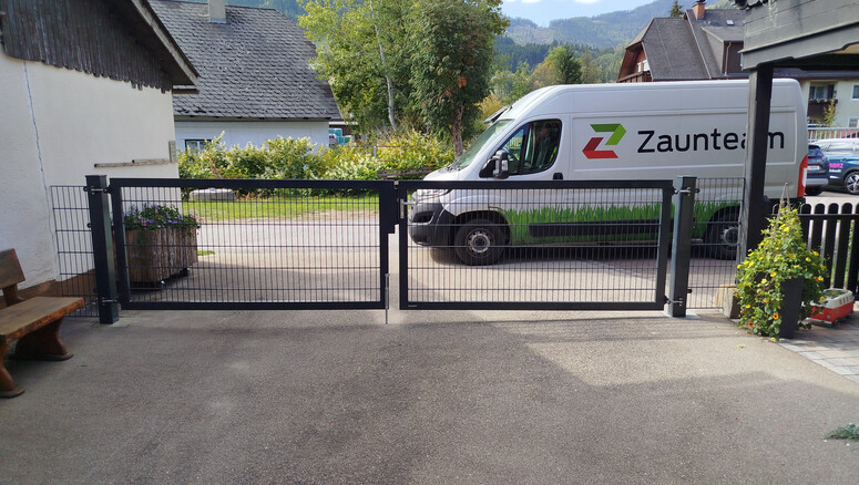 Doppelstabmattenzaun aus dem 2026 in 8612 Tragöß  Österreich von Zaunteam Obersteiermark-Ost.