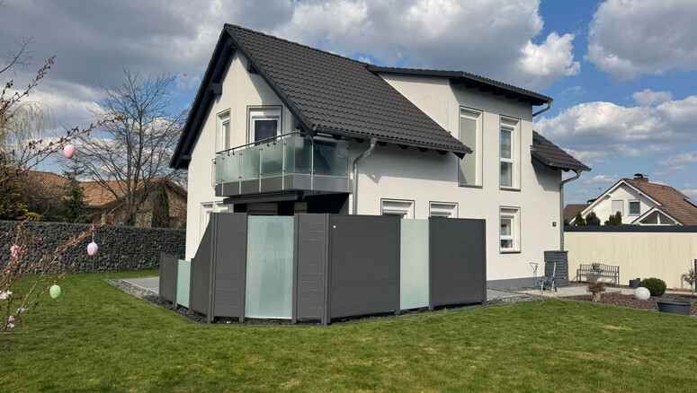 Aluminium Sichtschutz aus dem 2026 in 96479 Weitramsdorf Deutschland von Zaunteam Coburg.