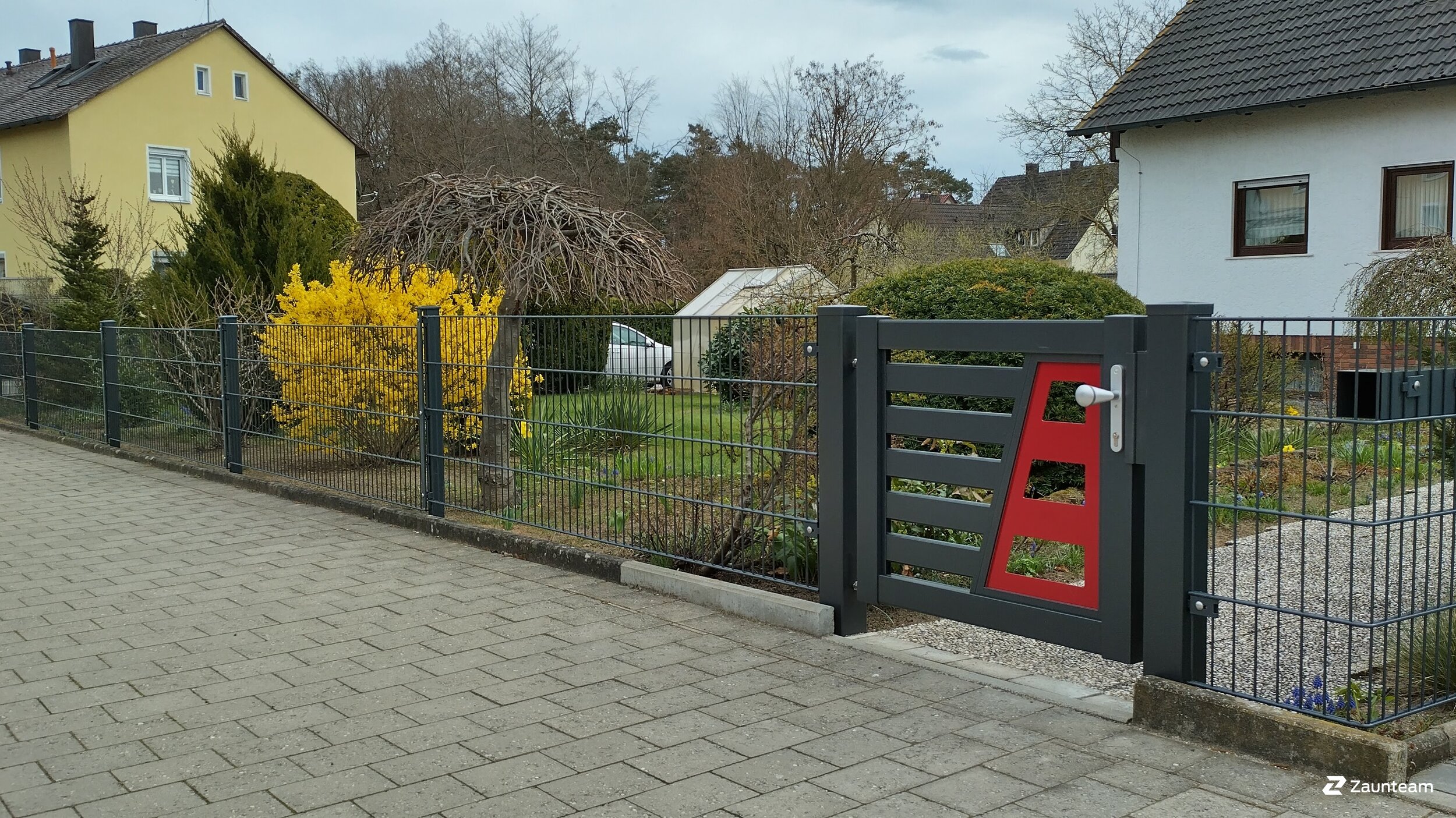 Aluzaun aus dem 2025 in 91186 Roth Deutschland von Zaunteam Nürnberg.