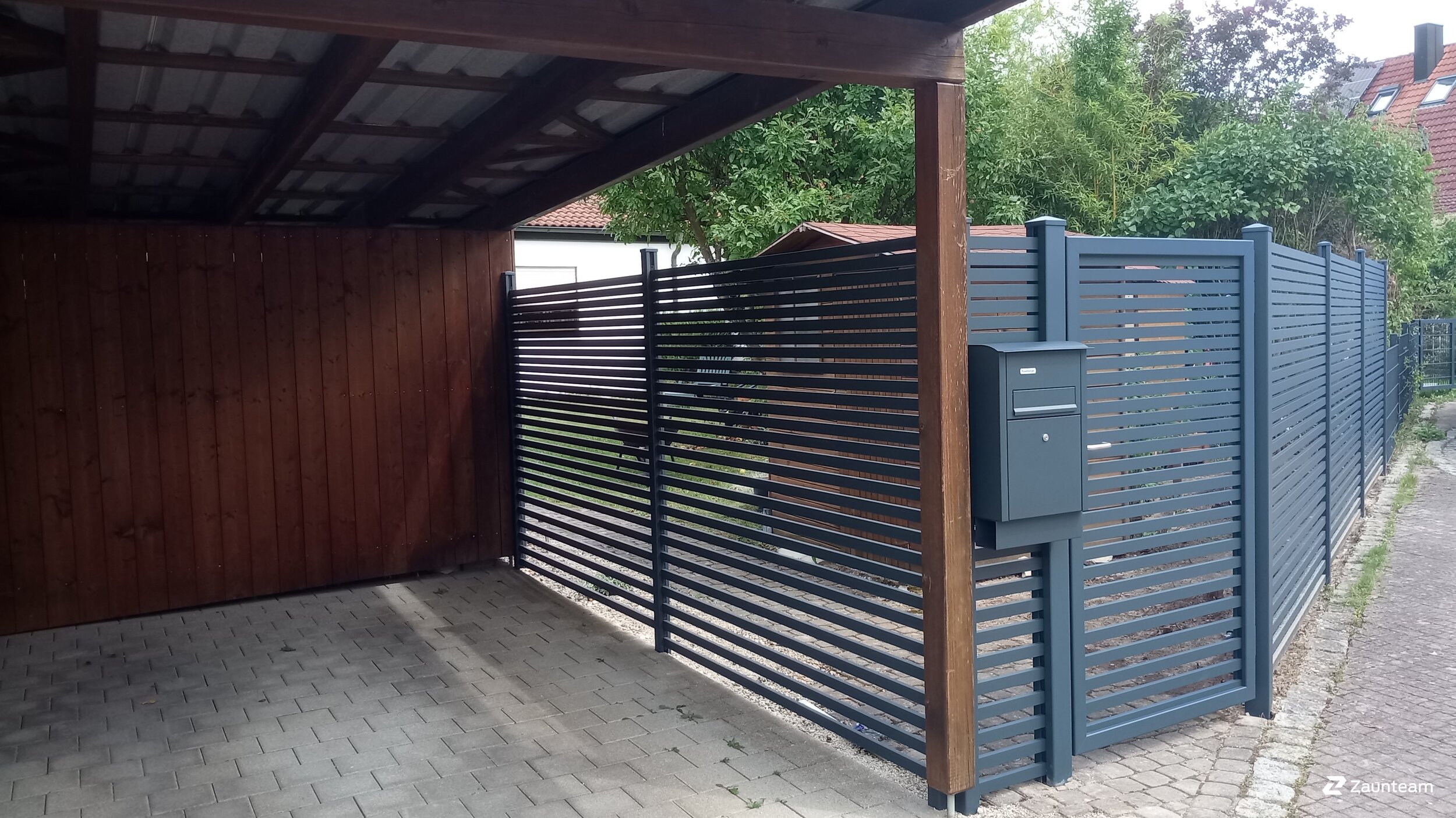 Aluminium Sichtschutz aus dem 2025 in 90518 Altdorf Deutschland von Zaunteam Nürnberg.