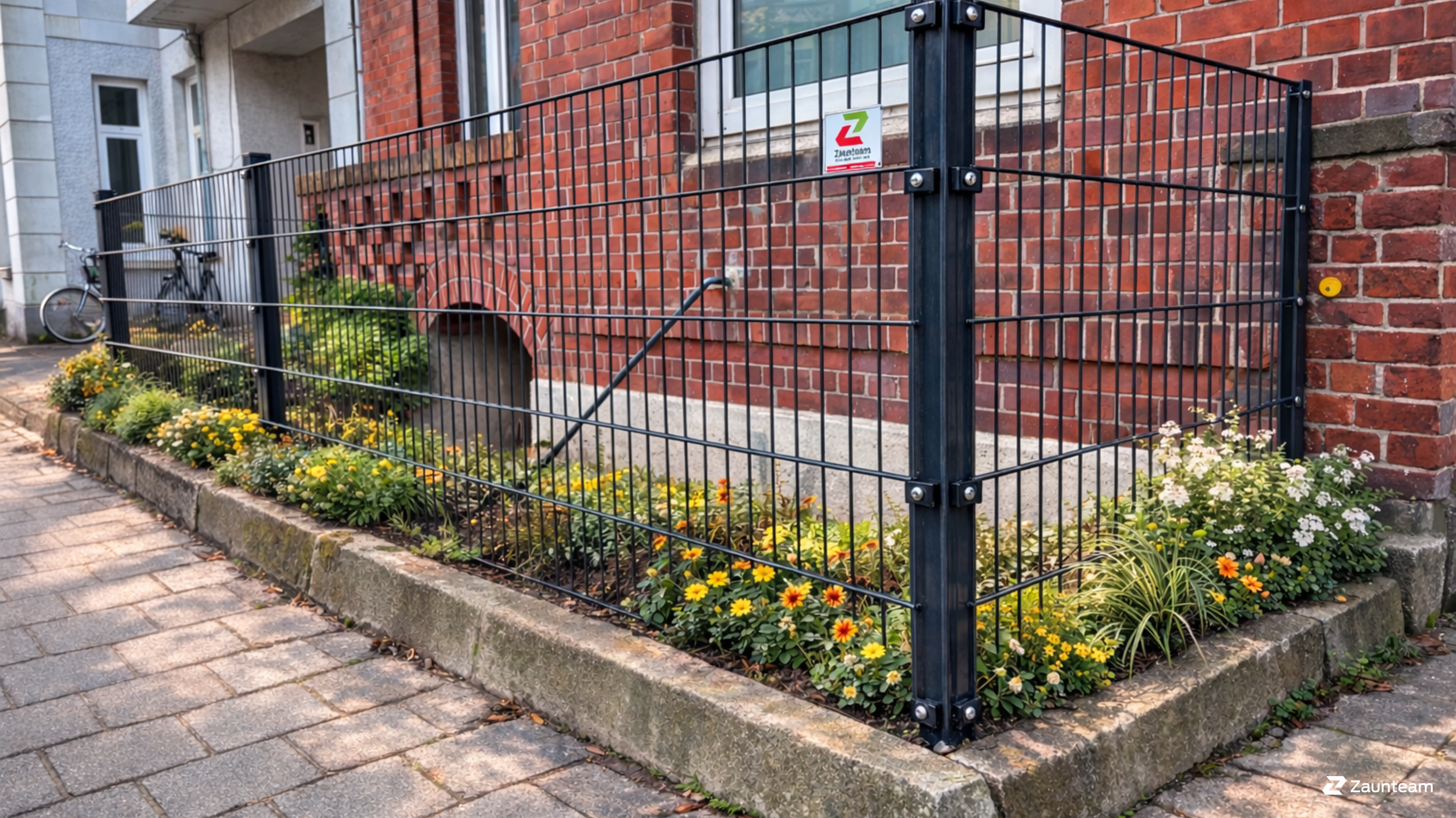 Clôture en panneau double fil de 2025 à 24118 Kiel Allemagne de Zaunteam Kiel.