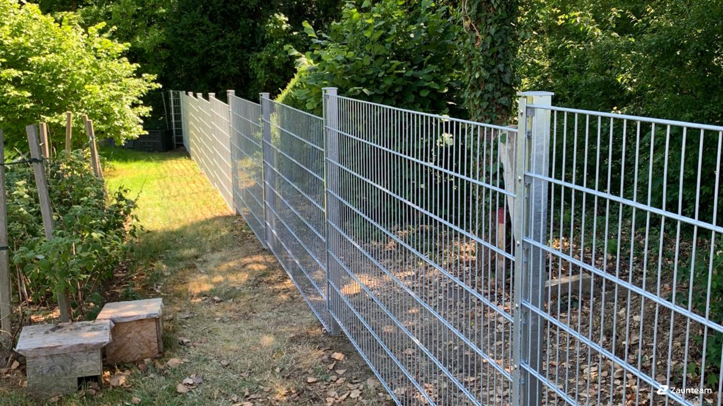 Doppelstabmattenzaun aus dem 2026 in 74575 Schrozberg Deutschland von Zaunteam Hohenlohe-Franken.