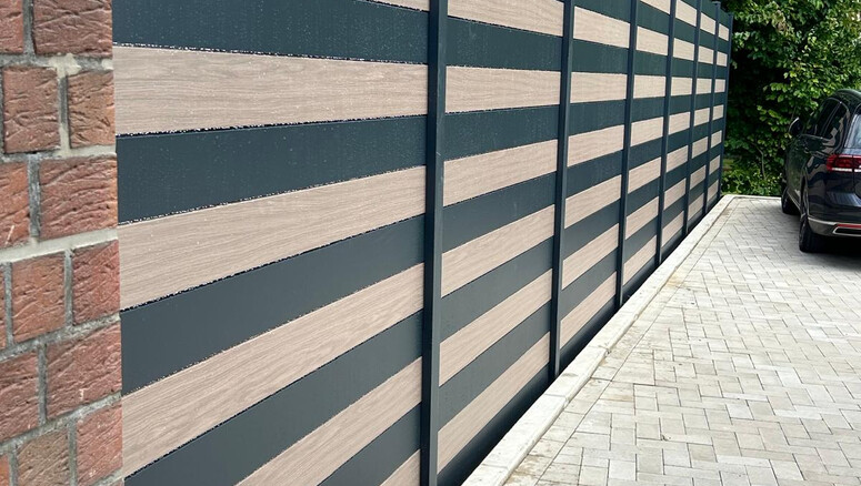 Aluminium Sichtschutz aus dem 2026 in 48268 Greven Deutschland von Zaunteam Münsterland.