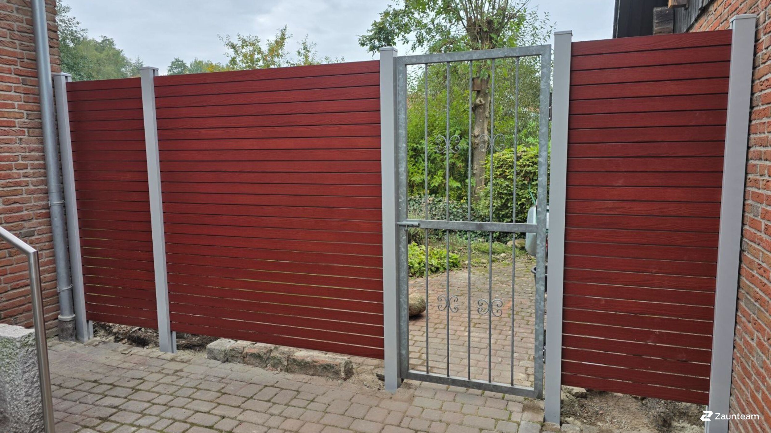 Aluminium Sichtschutz aus dem 2026 in 48163 Münster Deutschland von Zaunteam Münsterland.