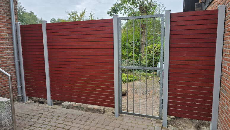 Aluminium Sichtschutz aus dem 2026 in 48163 Münster Deutschland von Zaunteam Münsterland.