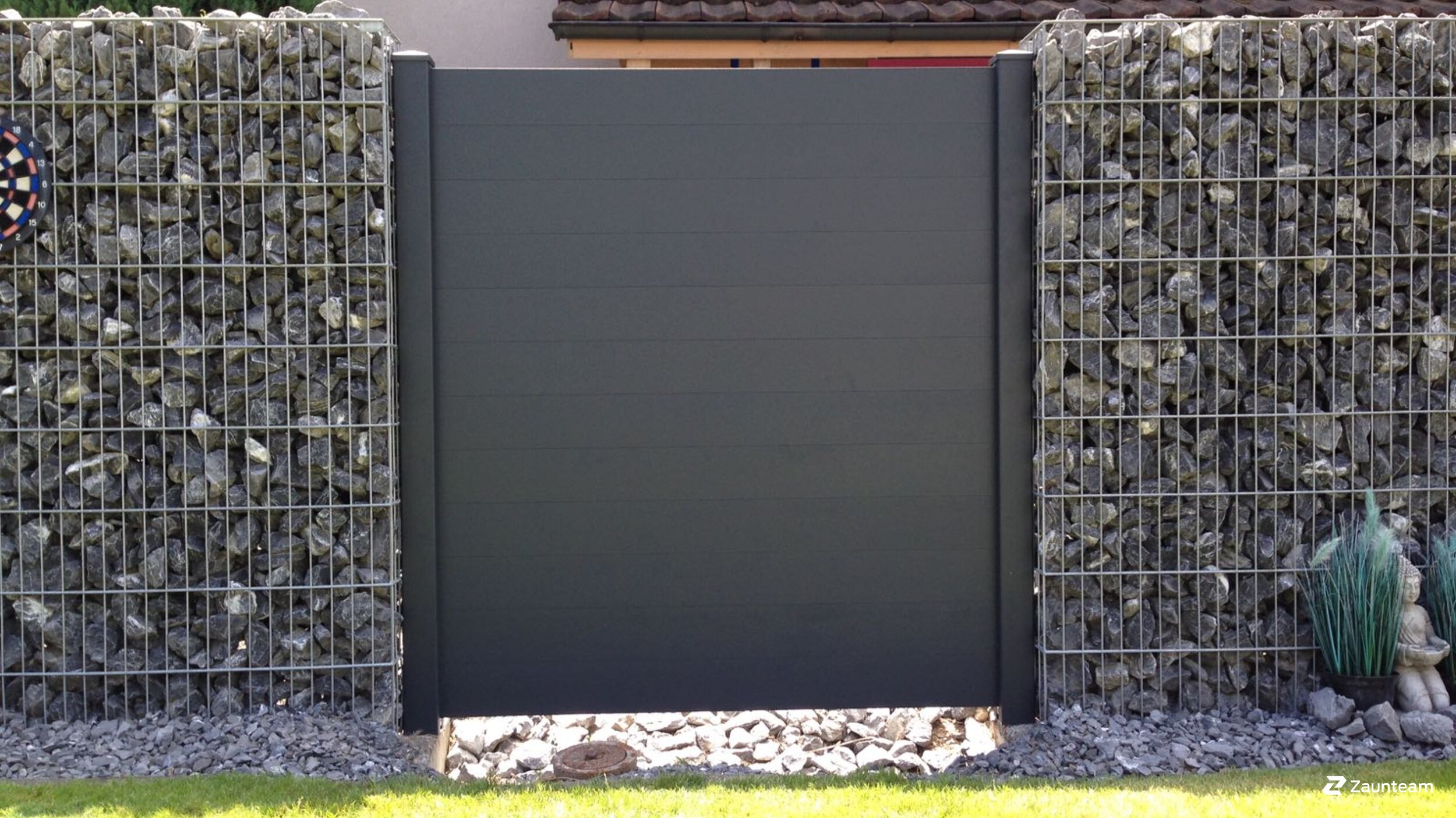 Aluminium Sichtschutz aus dem 2016 in 8646 Wagen Schweiz von Zaunteam Linth.