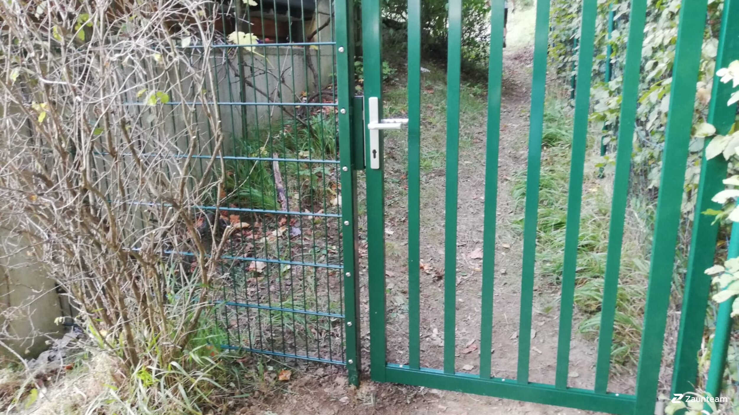 Aluzaun aus dem 2019 in 3032 Eichgraben Österreich von Zaunteam Wienerwald.