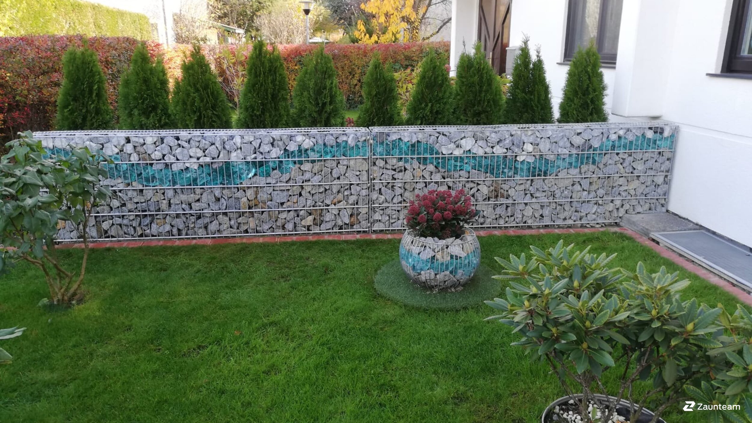 Gabions de 2020 à 1010 Wien Autriche de Zaunteam Wienerwald.