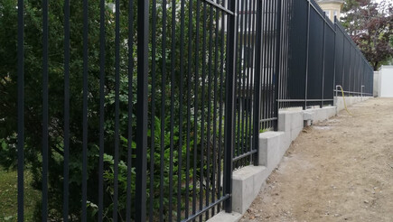 Stabgitterzaun aus dem 2019 in 1190 Wien Österreich von Zaunteam Wienerwald.