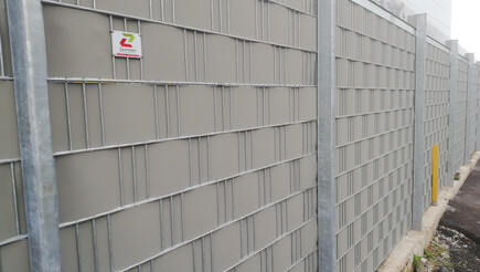 Protection brise-vue en tressage de 2019 à 1210 Wien Autriche de Zaunteam Wienerwald.