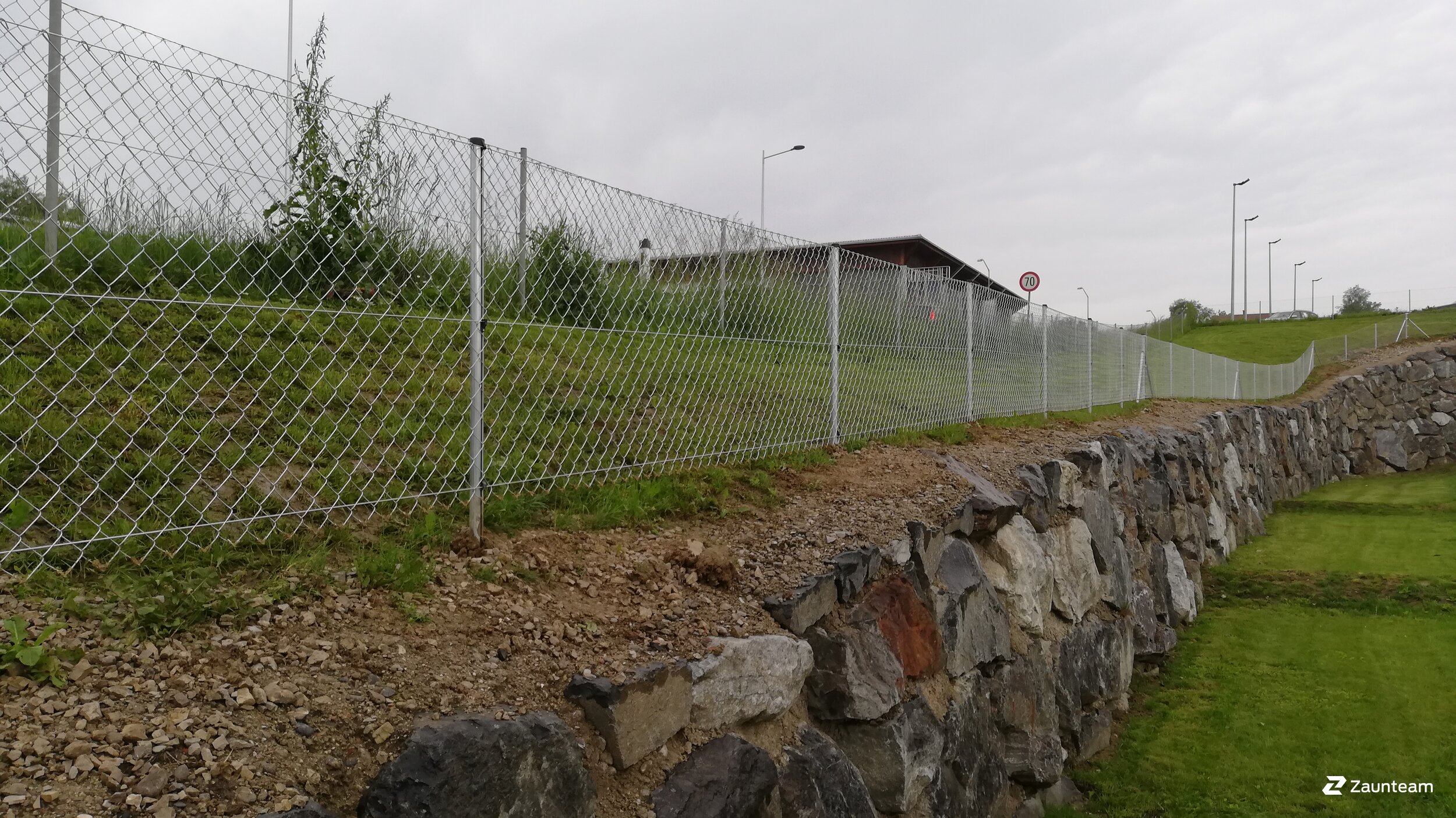 Grillage simple torsion de 2019 à 3250 Wieselburg Autriche de Zaunteam Wienerwald.