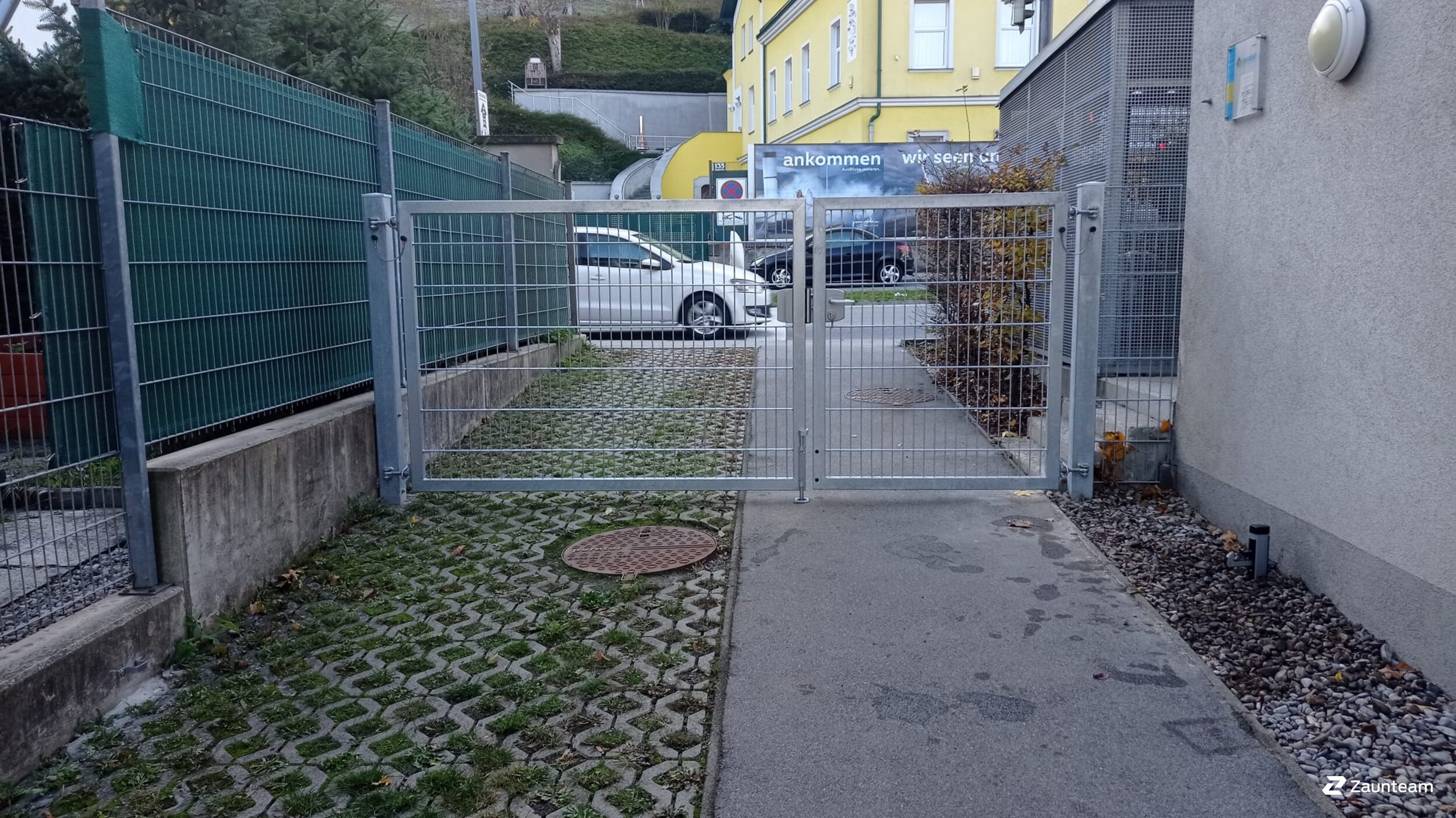 Doppelstabmattenzaun aus dem 2023 in 1140 Wien Österreich von Zaunteam Wienerwald.