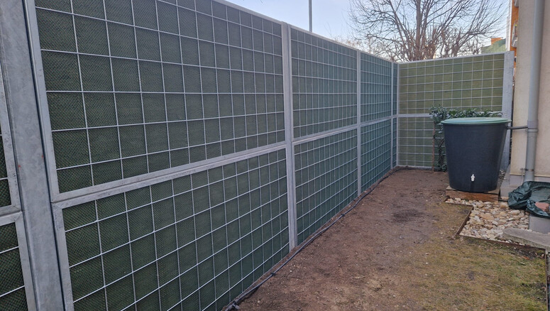 Lärmschutzzaun aus dem 2026 in 1180 Wien Österreich von Zaunteam Wienerwald.
