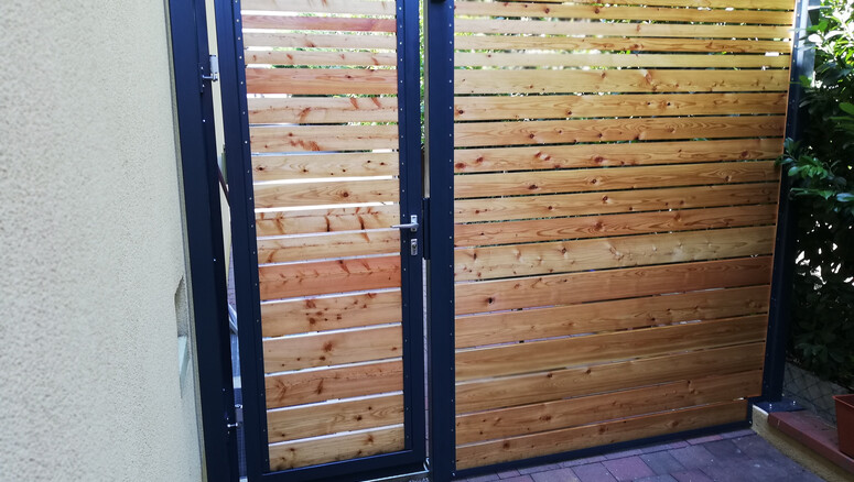 Holz Sichtschutz aus dem 2026 in 3040 Neulengbach Österreich von Zaunteam Wienerwald.