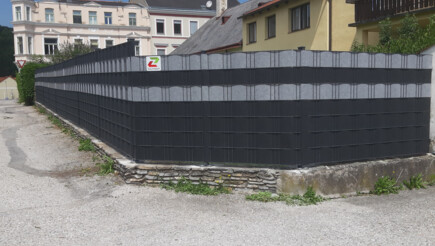 Flecht Sichtschutz aus dem 2021 in 2870 Aspang Österreich von Zaunteam Schneebergland.