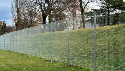 Doppelstabmattenzaun aus dem 2022 in 2630 Pottschach Österreich von Zaunteam Schneebergland.