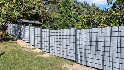 Flecht Sichtschutz aus dem 2023 in 2630 Buchbach Österreich von Zaunteam Schneebergland.