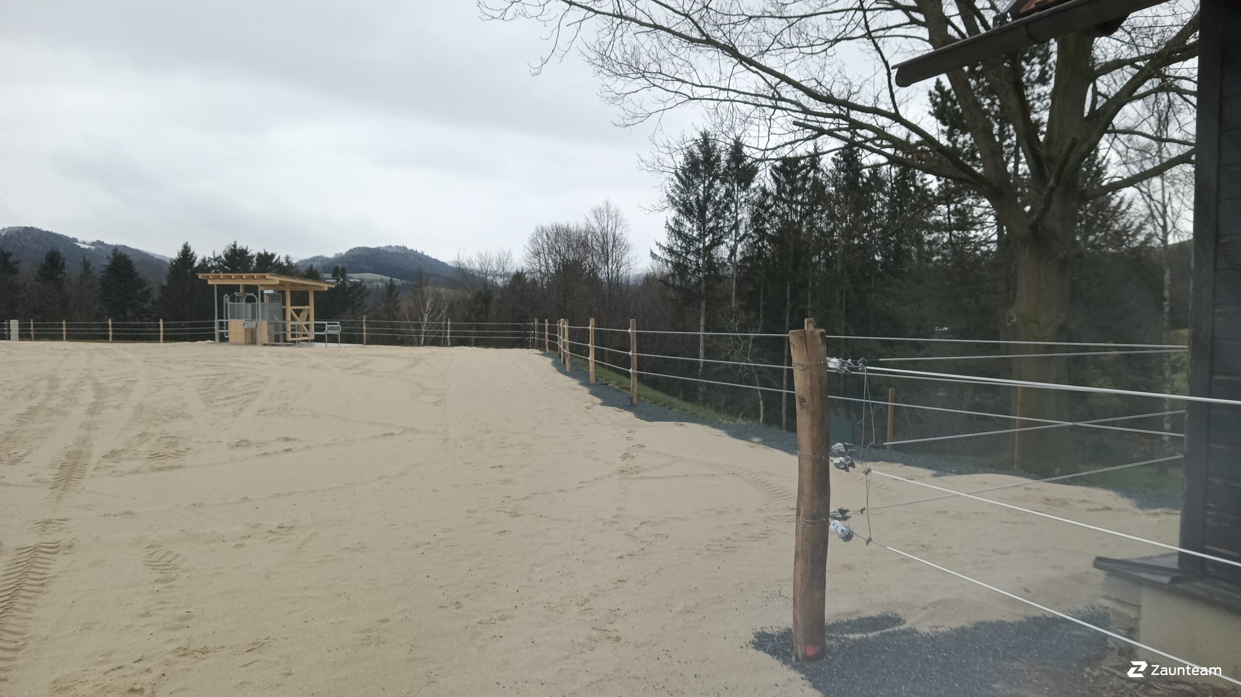 Elektrozaun für Pferde aus dem 2024 in 2851 Krumbach Österreich von Zaunteam Schneebergland.