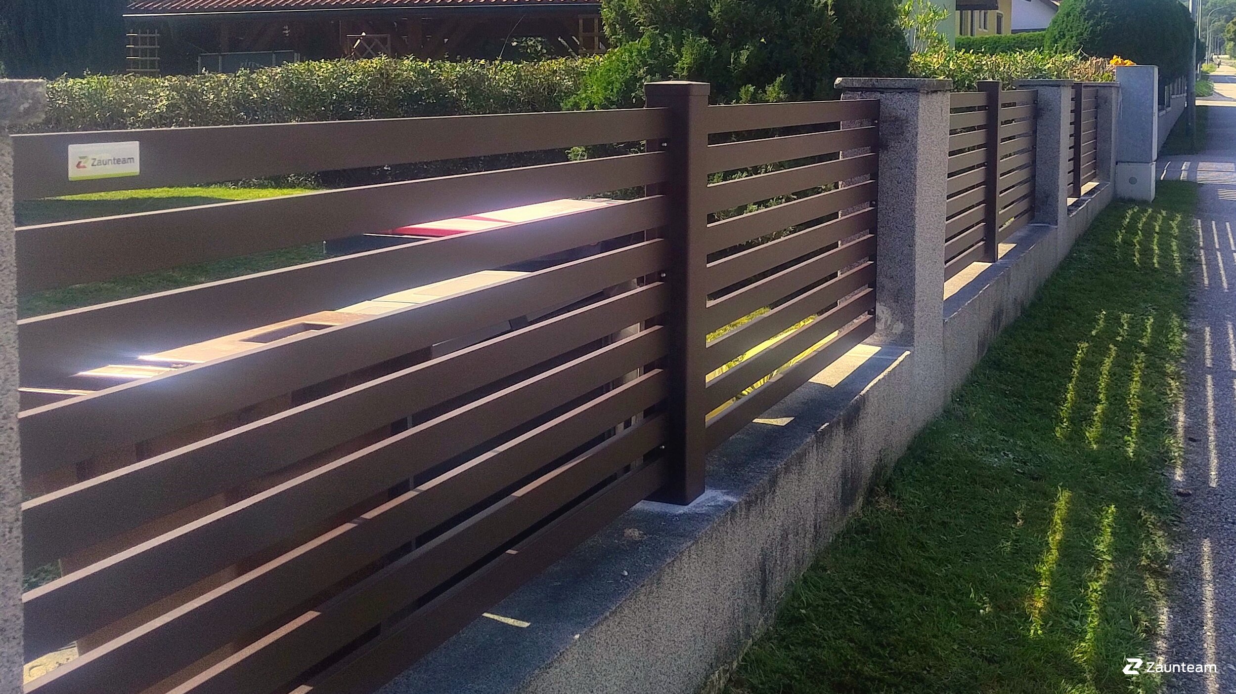 Aluzaun aus dem 2025 in 2640 Gloggnitz Österreich von Zaunteam Schneebergland.