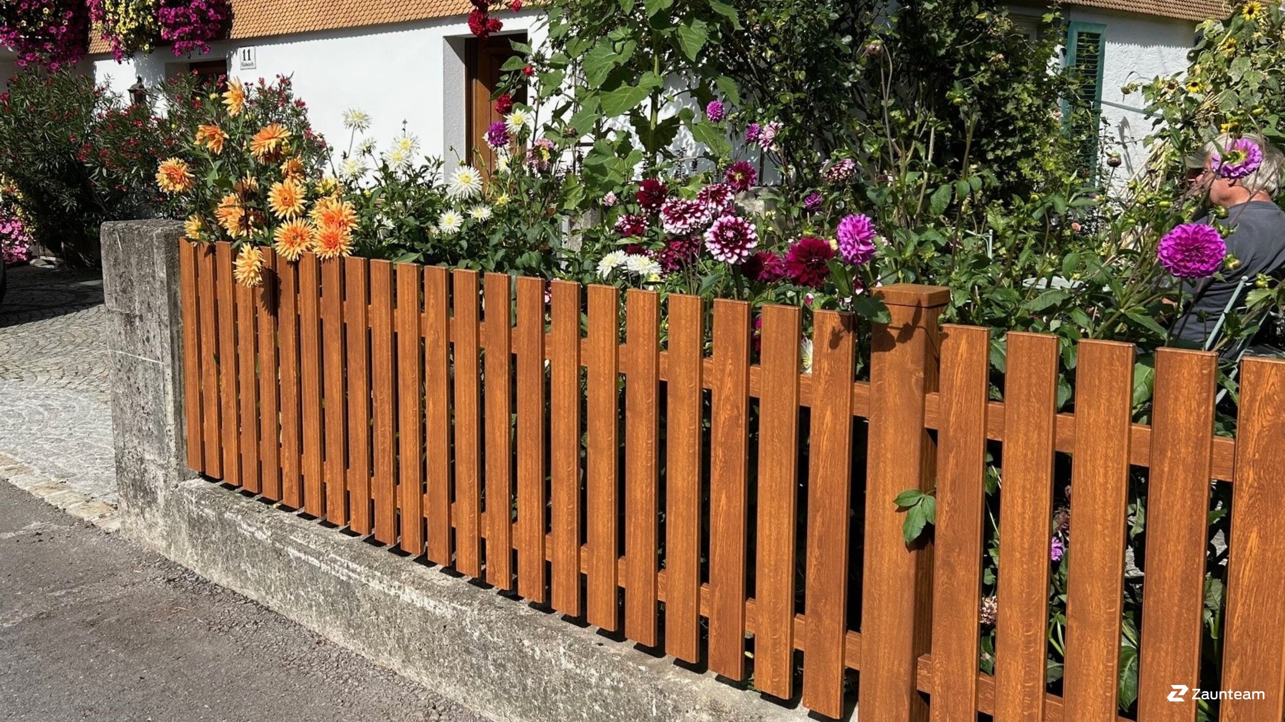 Aluzaun aus dem 2025 in 6850 Dornbirn Österreich von Zaunteam Vorarlberg.