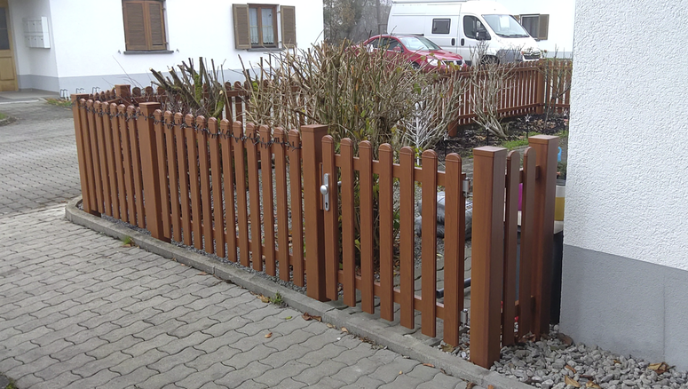 Aluzaun aus dem 2025 in 6830 Rankweil Österreich von Zaunteam Vorarlberg.