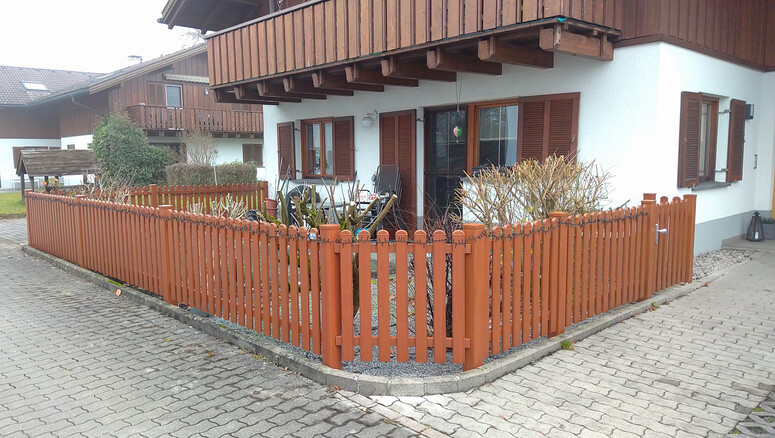 Aluzaun aus dem 2025 in 6830 Rankweil Österreich von Zaunteam Vorarlberg.