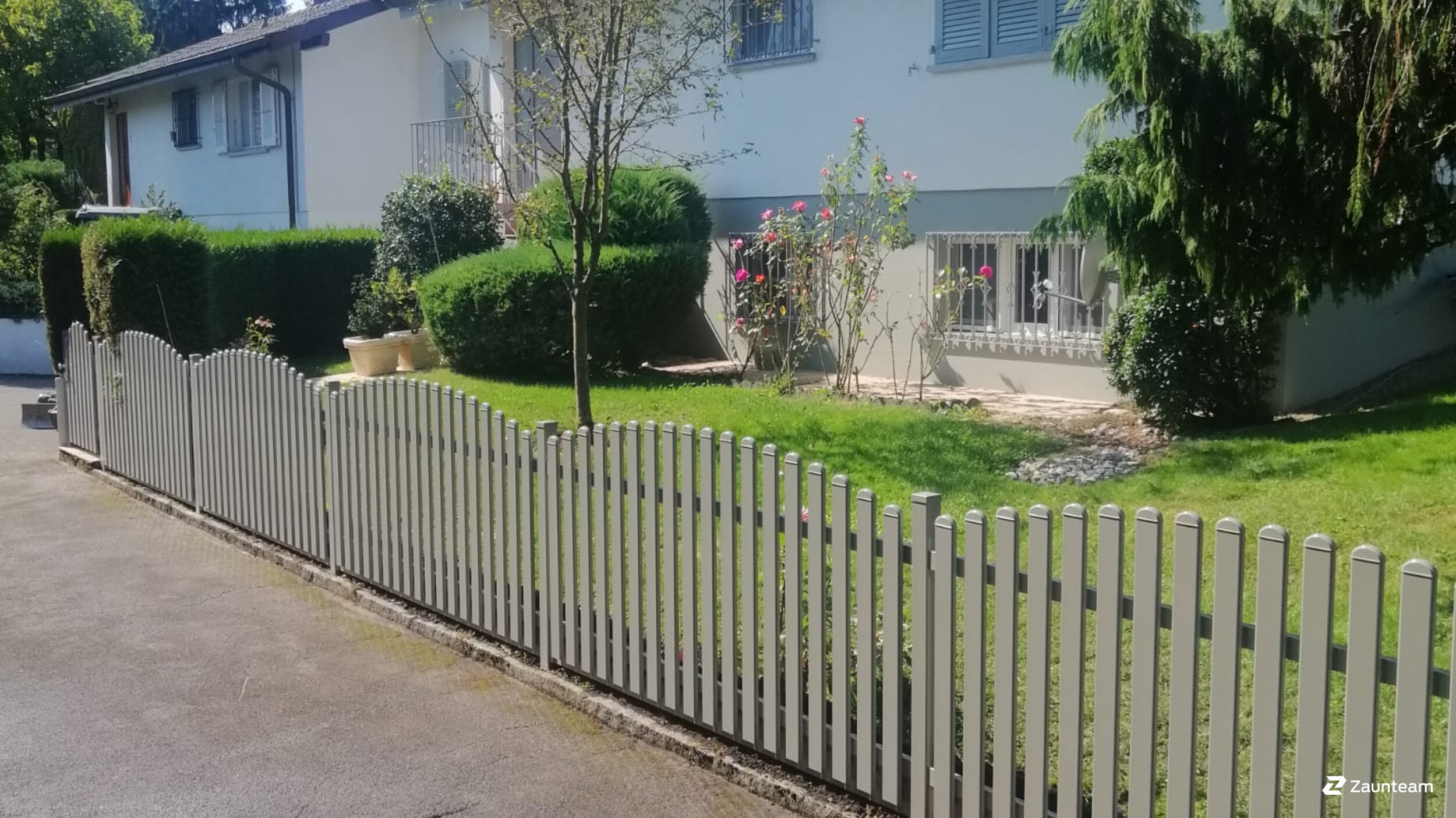 Aluzaun aus dem 2020 in 1290 Versoix Schweiz von Swissclôture Genève.