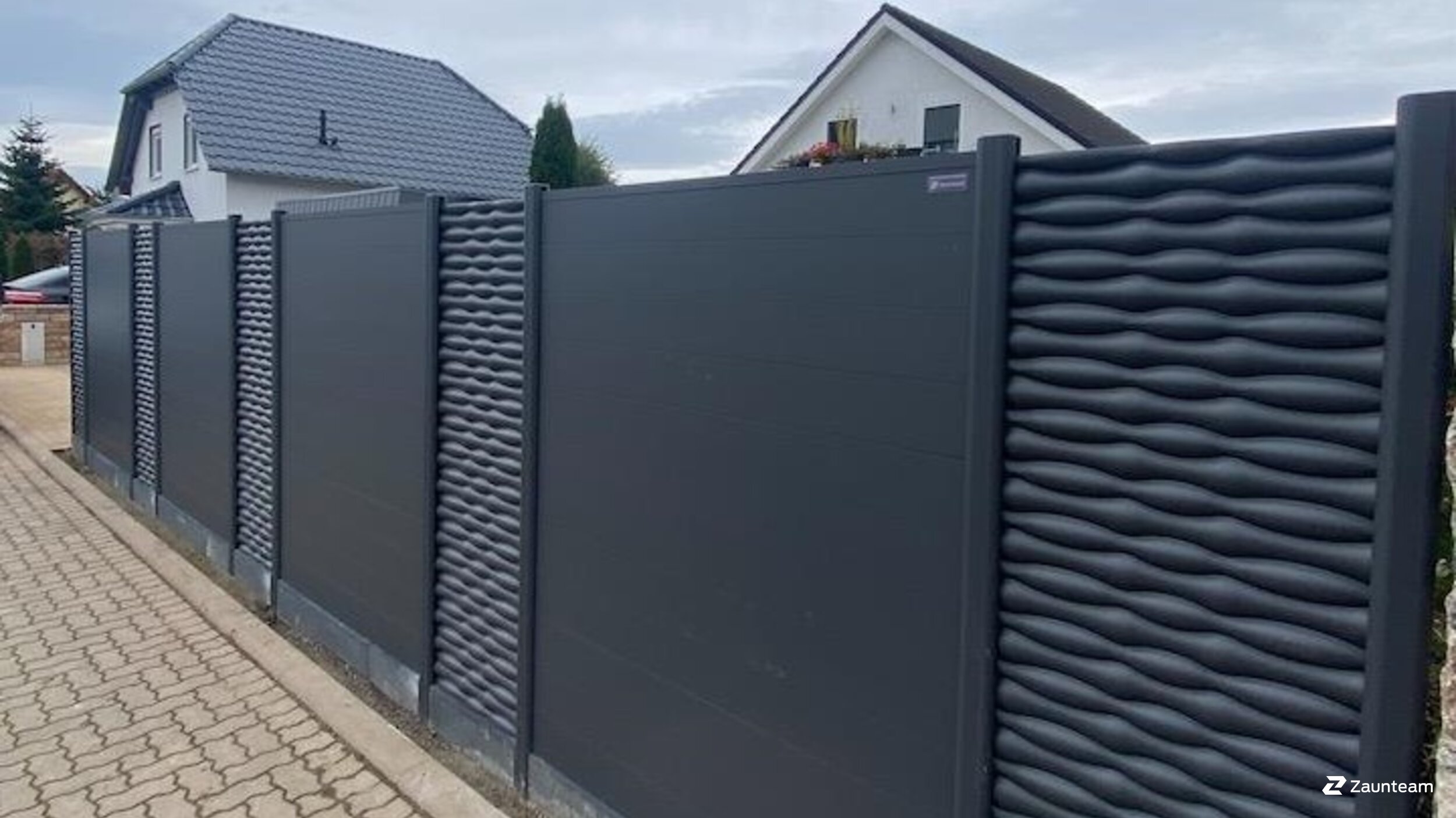 Aluminium Sichtschutz aus dem 2021 in 06217 Merseburg Deutschland von Zaunteam Halle.