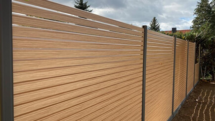 Aluminium Sichtschutz aus dem 2021 in 06132 Halle Deutschland von Zaunteam Halle.
