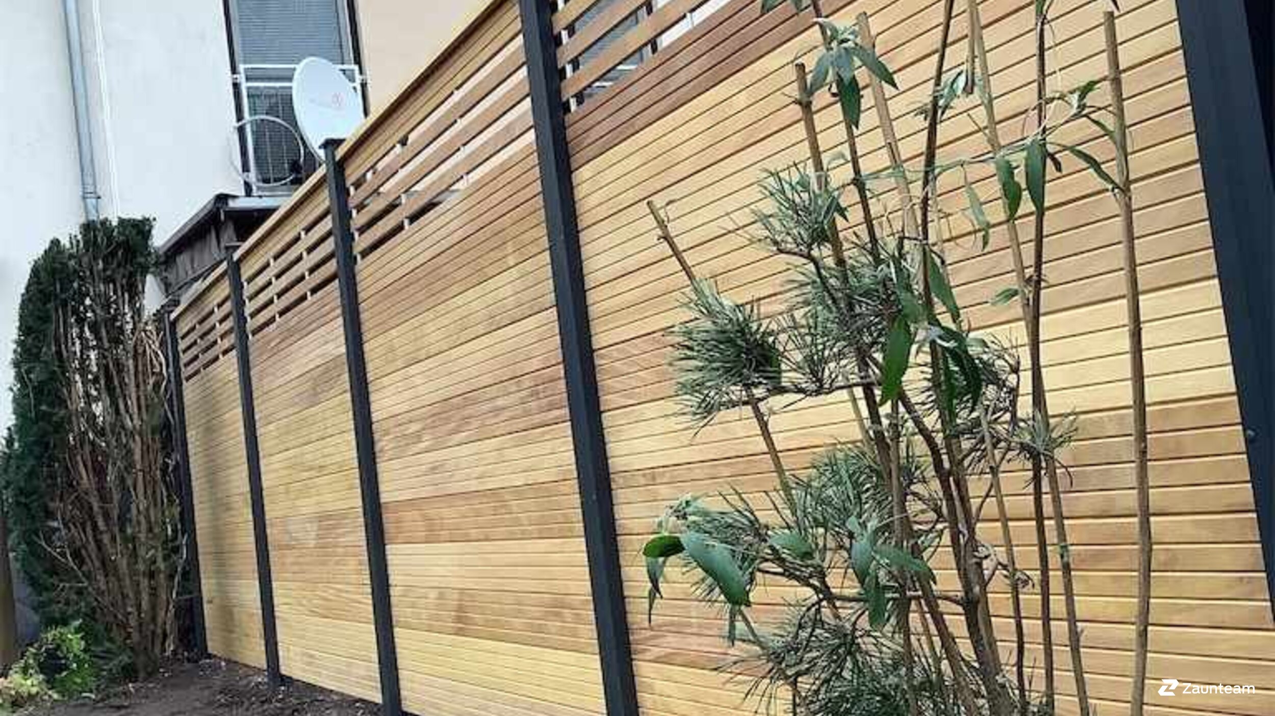 Holz Sichtschutz aus dem 2021 in 06120 Halle Deutschland von Zaunteam Halle.