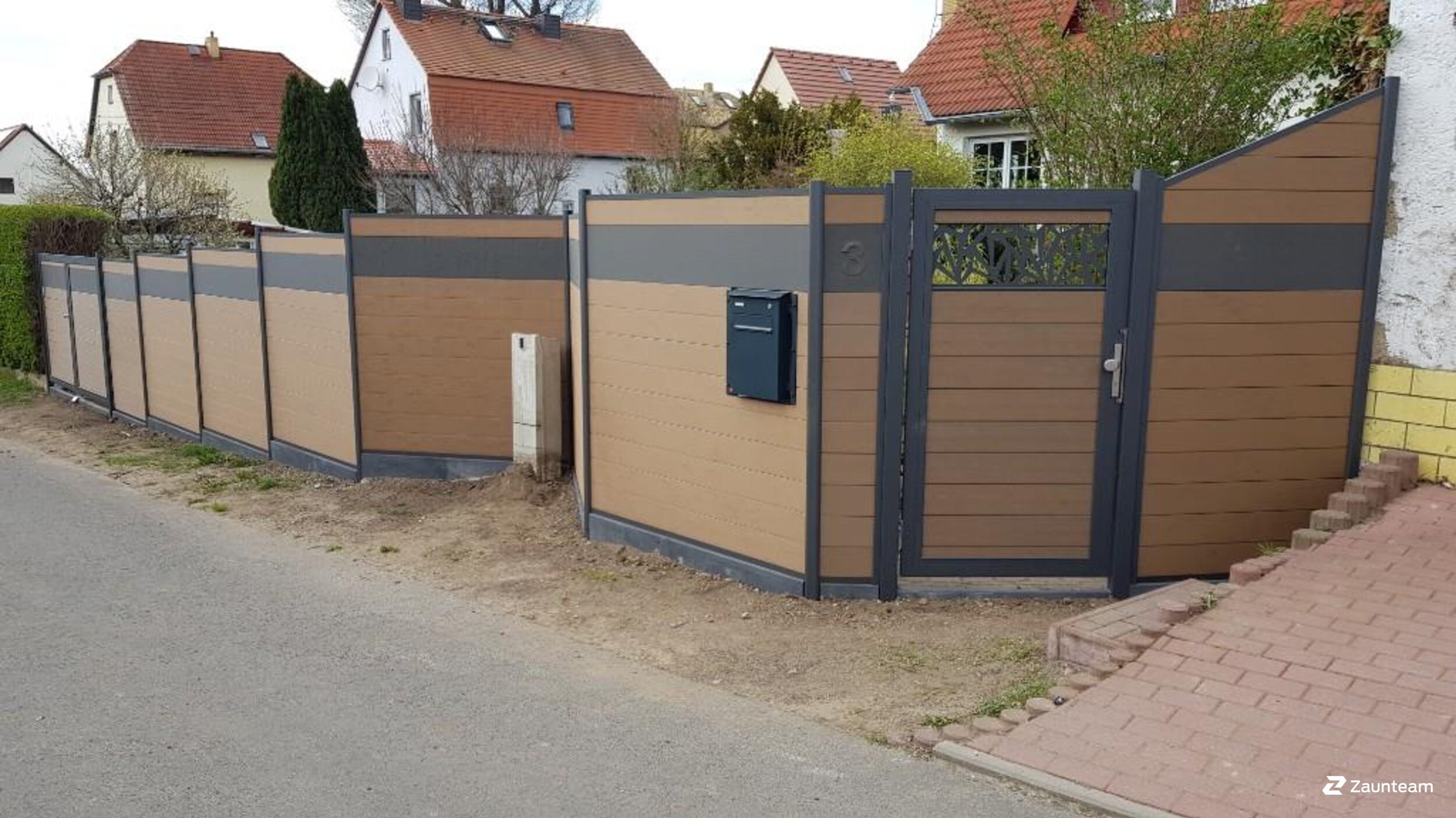 WPC Sichtschutz aus dem 2022 in 04435 Schkeuditz Deutschland von Zaunteam Halle.