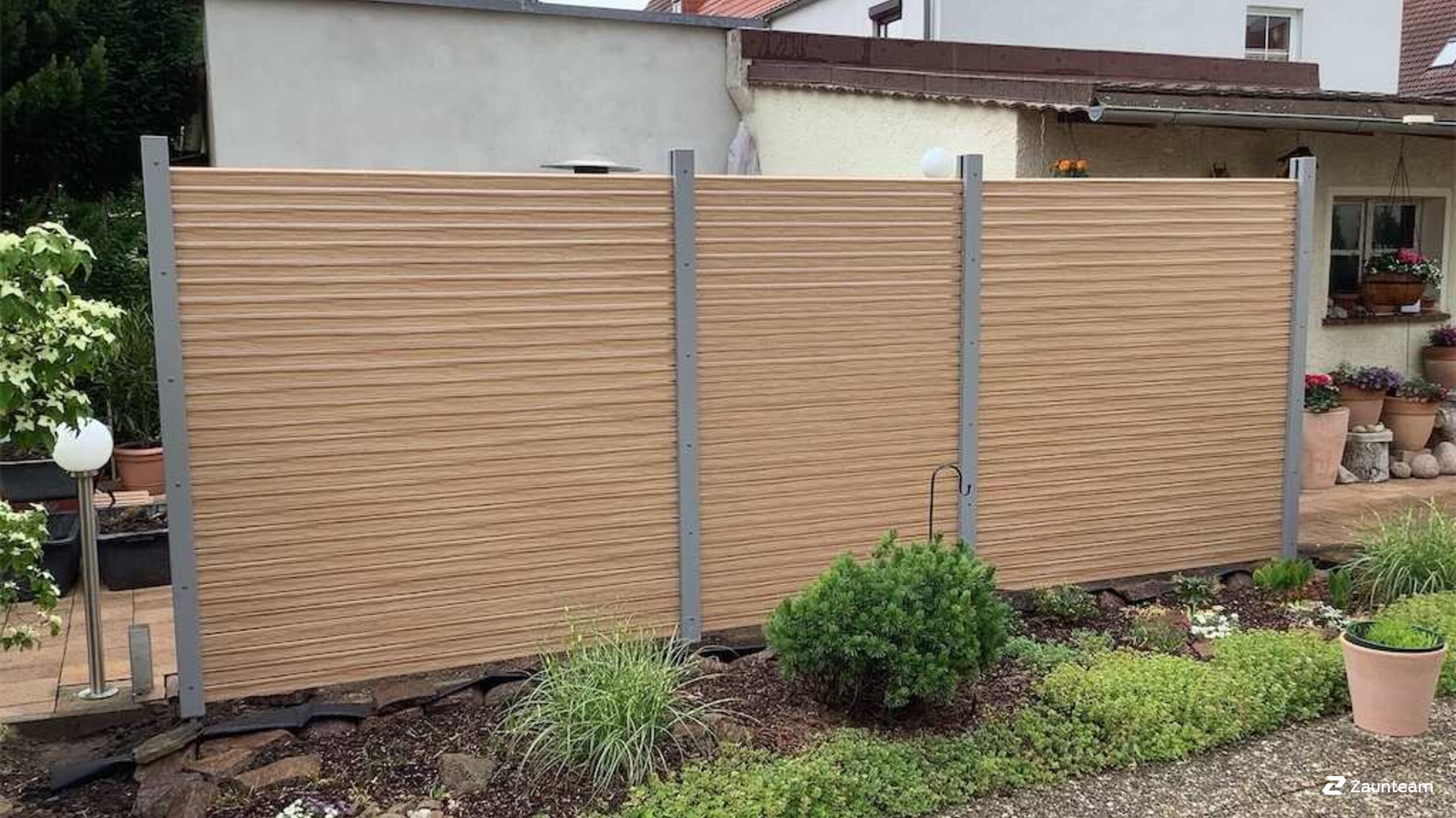 Aluminium Sichtschutz aus dem 2022 in 06118 Halle Deutschland von Zaunteam Halle.
