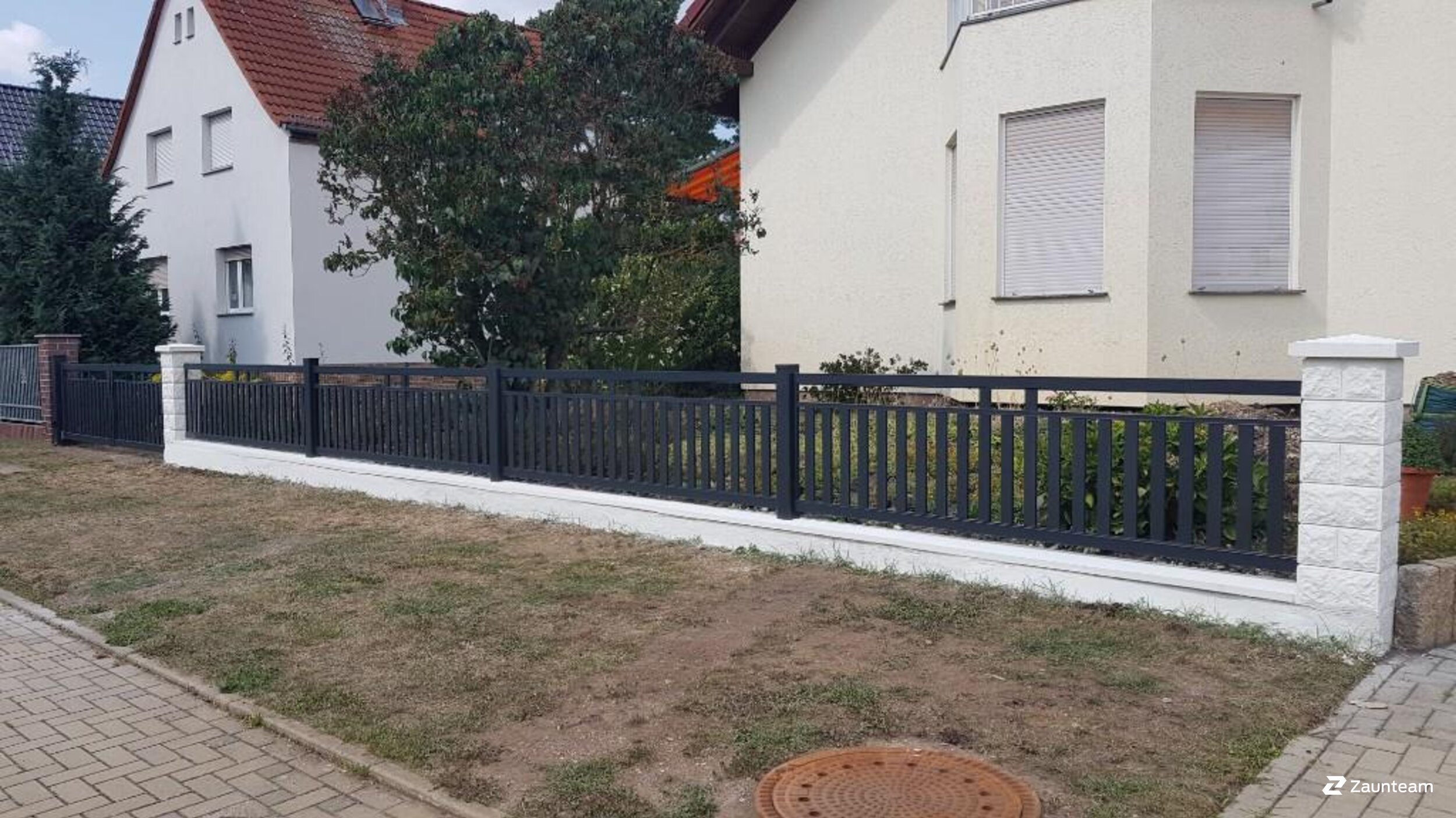 Aluzaun aus dem 2022 in 06116 Halle Deutschland von Zaunteam Halle.
