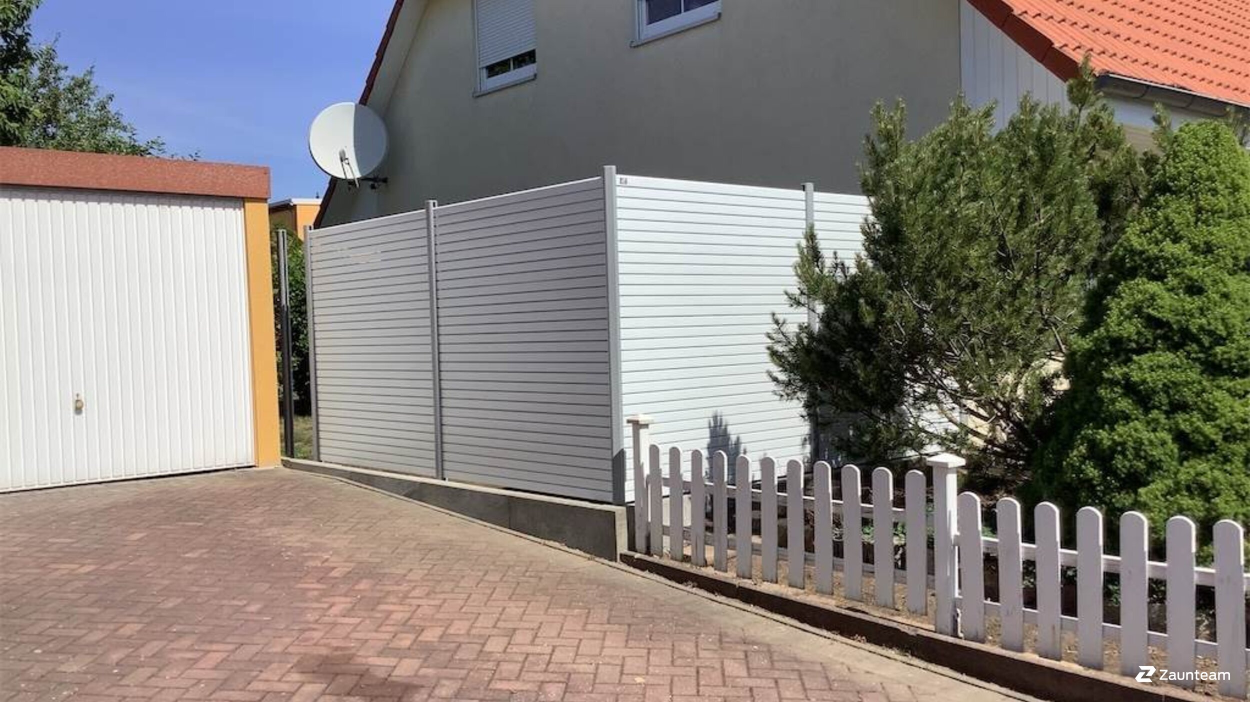 Aluminium Sichtschutz aus dem 2022 in 06132 Halle Deutschland von Zaunteam Halle.
