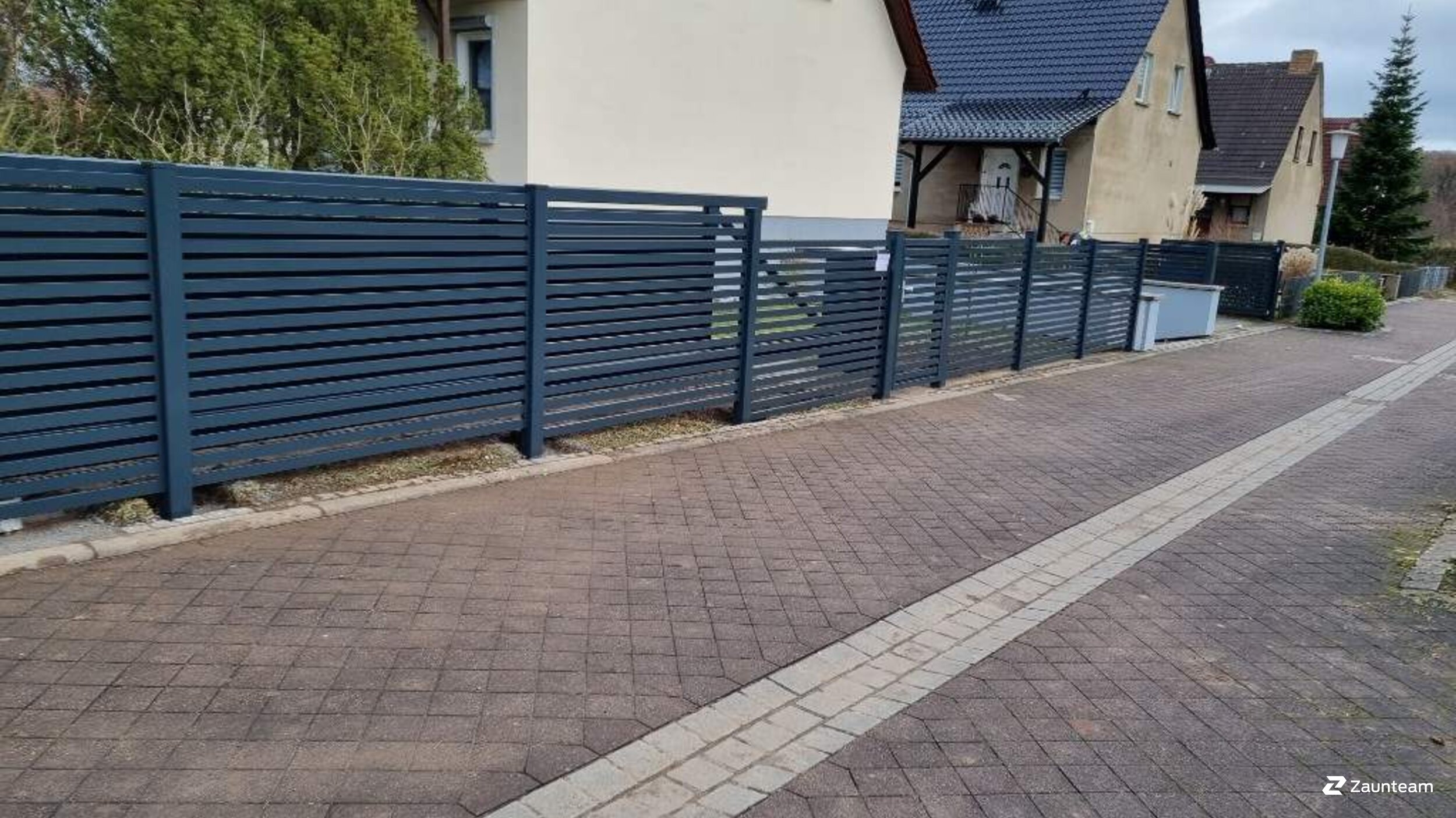 Aluminium Sichtschutz aus dem 2023 in 06536 Rottleberode Deutschland von Zaunteam Halle.