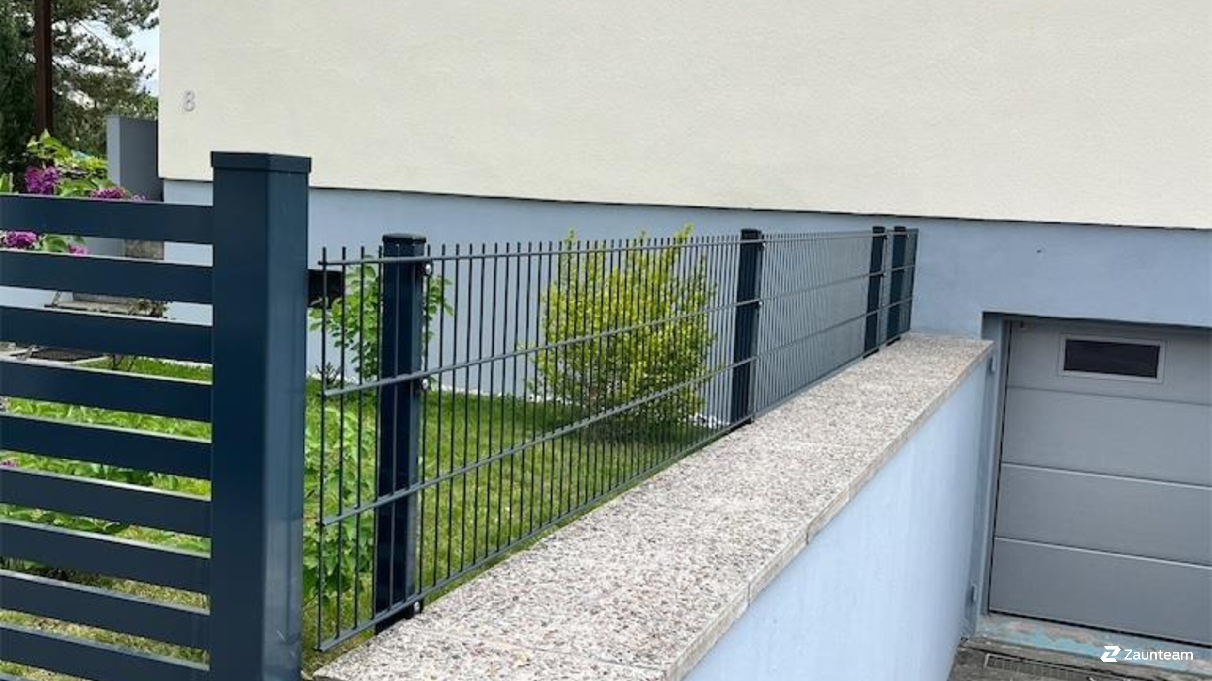 Doppelstabmattenzaun aus dem 2023 in 06536 Südharz OT Rottleberode Deutschland von Zaunteam Halle.