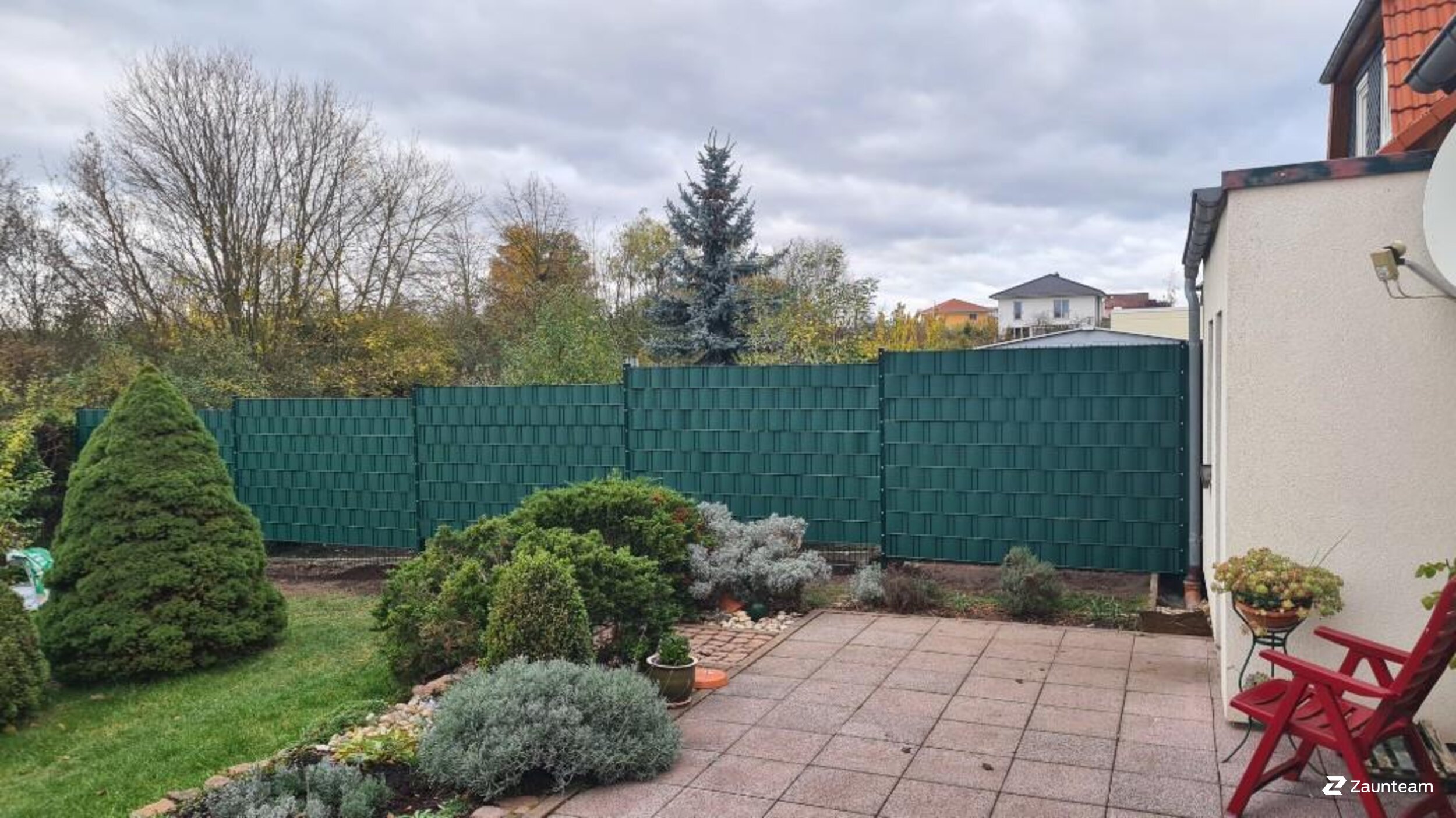 Protection brise-vue en tressage de 2023 à 06120 Halle / Saale Allemagne de Zaunteam Halle.