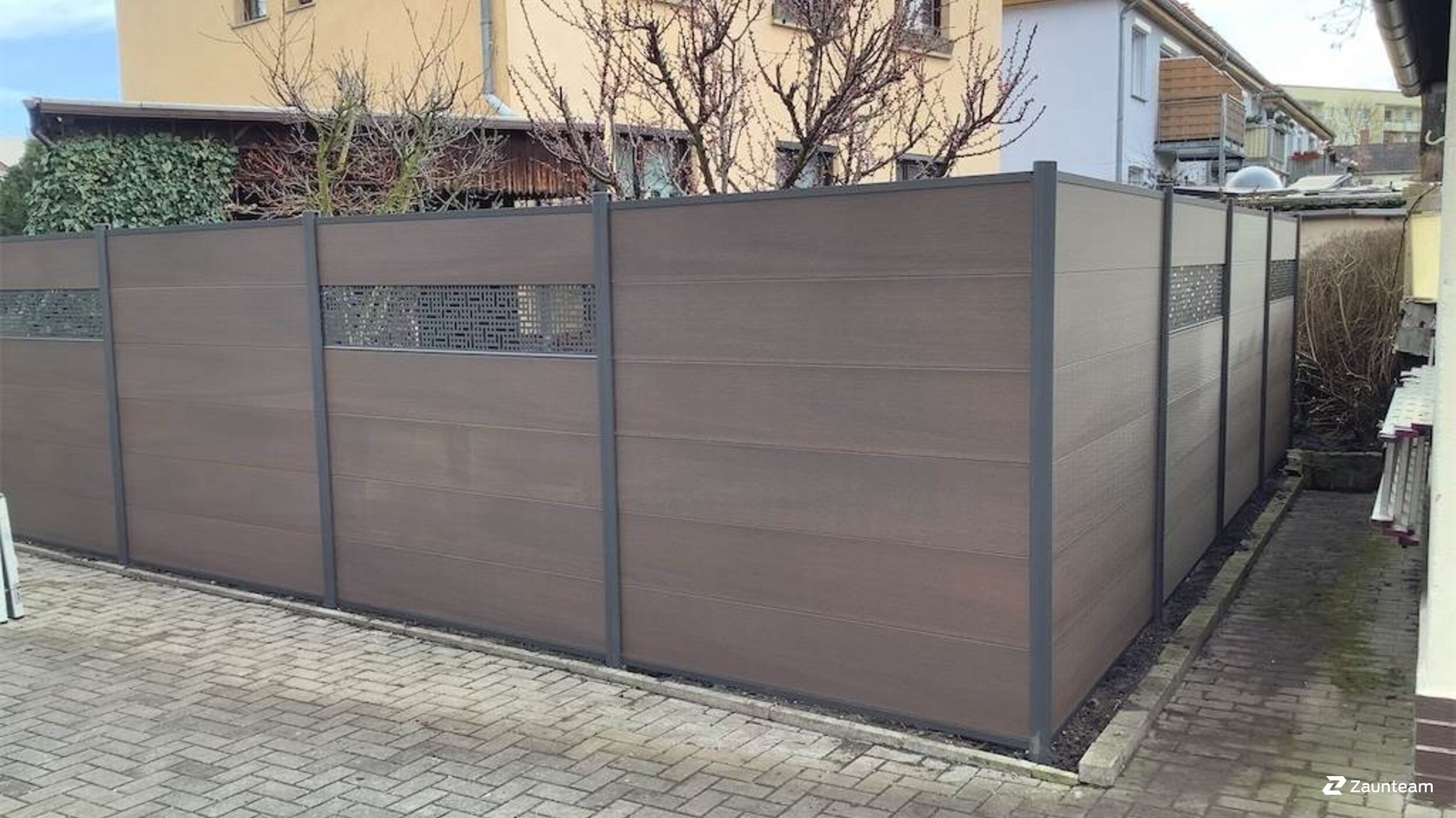 WPC Sichtschutz aus dem 2024 in 06128 Halle Deutschland von Zaunteam Halle.