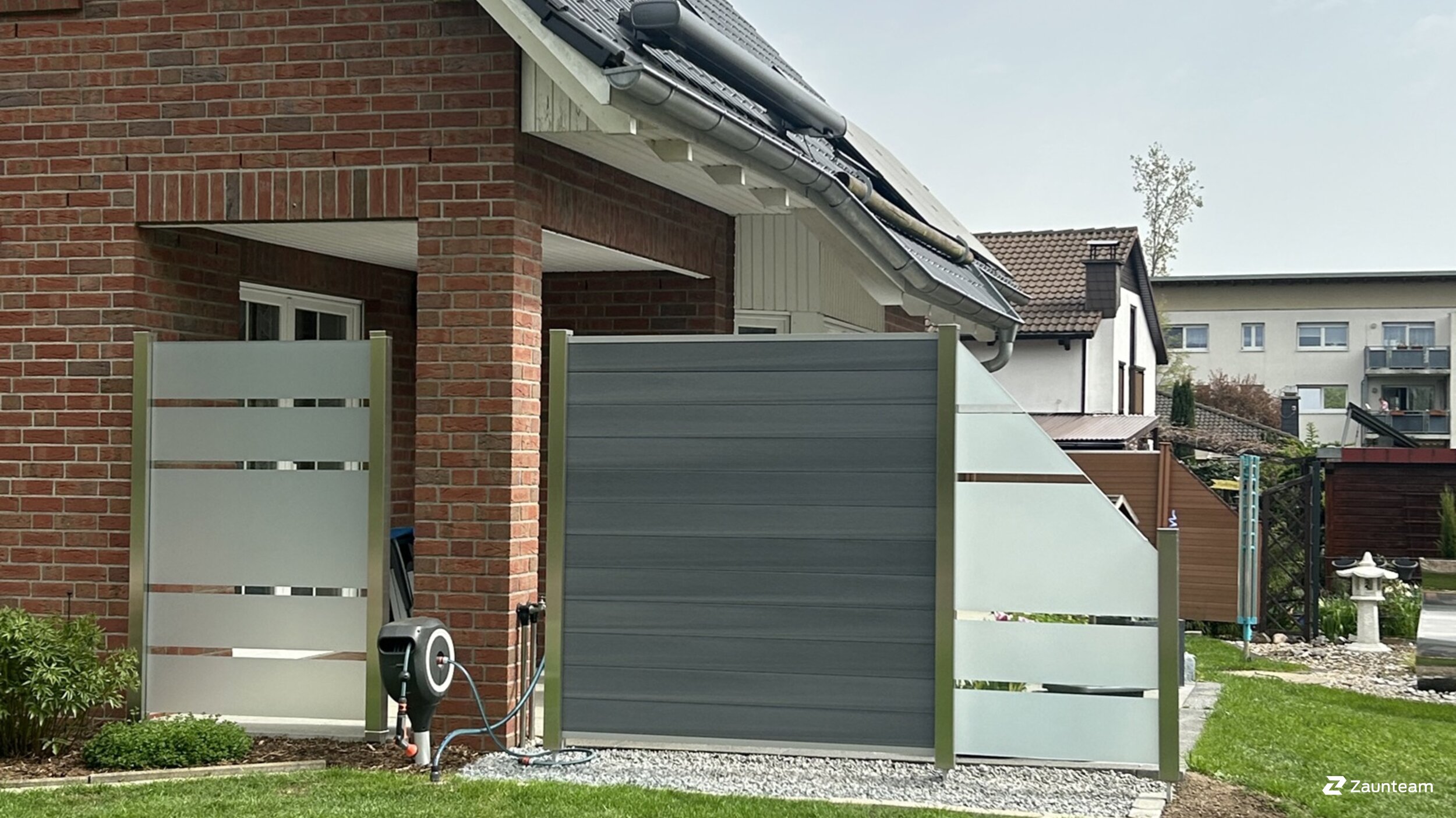 WPC Sichtschutz aus dem 2023 in 06217 Merseburg Deutschland von Zaunteam Halle.