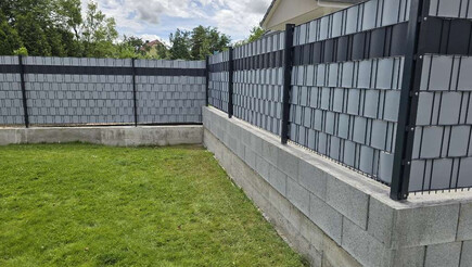 Protection brise-vue en tressage de 2024 à 06237 Leuna OT Zöschen Allemagne de Zaunteam Halle.