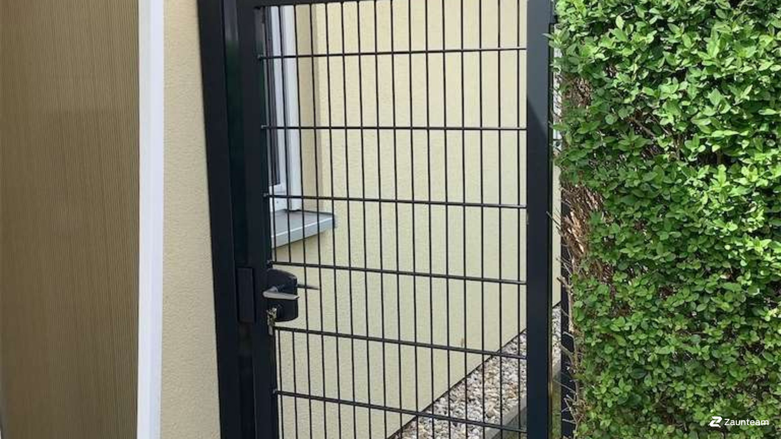 Clôture en panneau double fil de 2024 à 06128 Halle Allemagne de Zaunteam Halle.