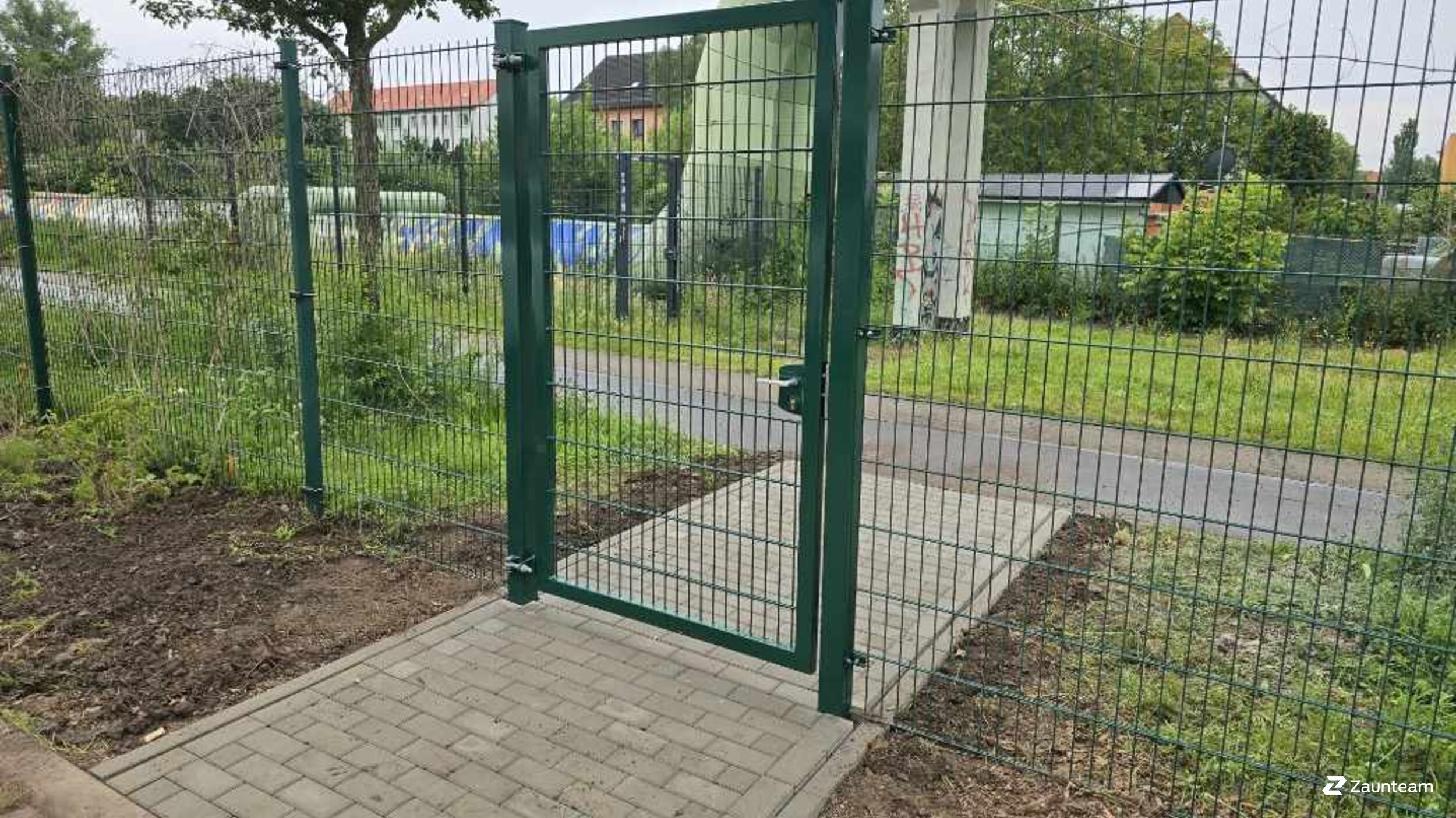 Doppelstabmattenzaun aus dem 2024 in 06110 Halle Deutschland von Zaunteam Halle.