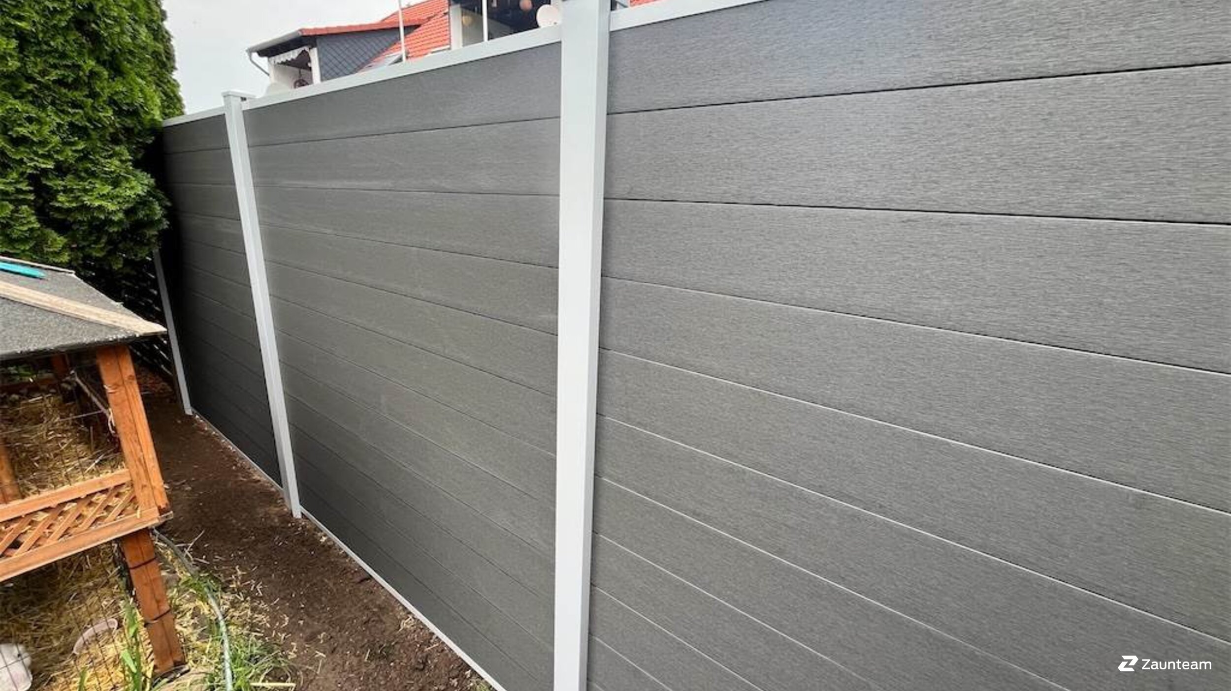 WPC Sichtschutz aus dem 2024 in 06198 Lieskau Deutschland von Zaunteam Halle.